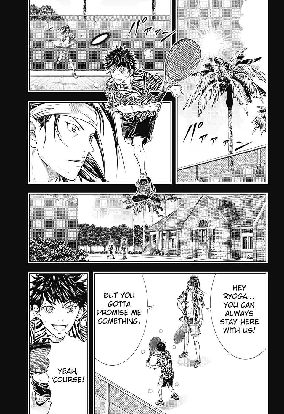 New Prince of Tennis Chapter 318 page 8 - Chapter 318: A broken promise