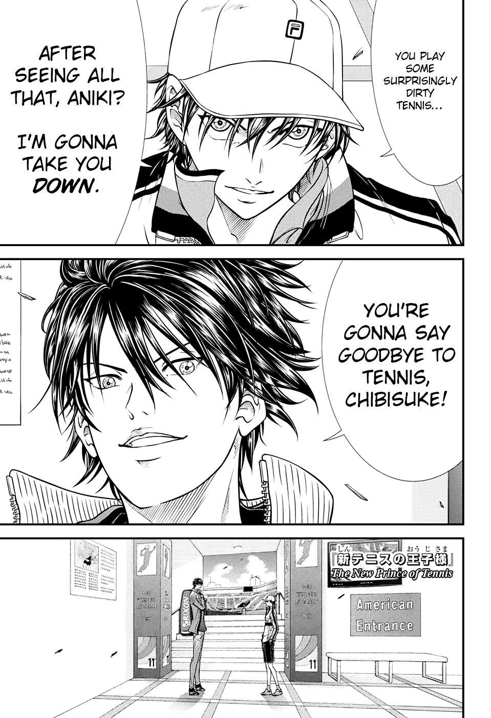 New Prince of Tennis Chapter 319 page 1 - Chapter 319: Shut your mouth!