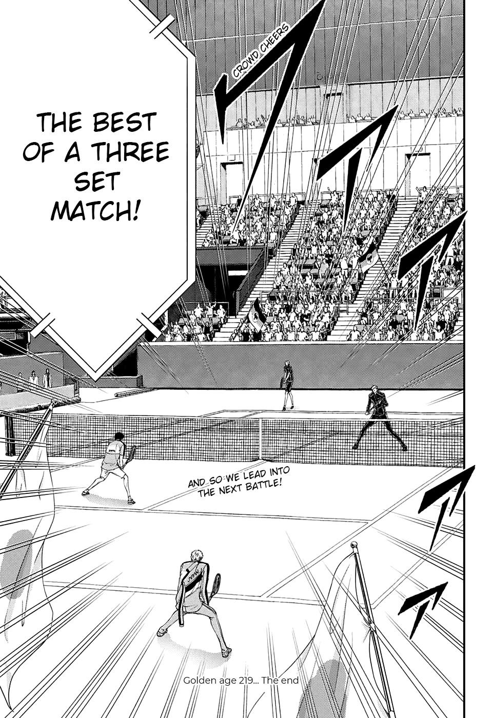 New Prince of Tennis Chapter 319 page 10 - Chapter 319: Shut your mouth!