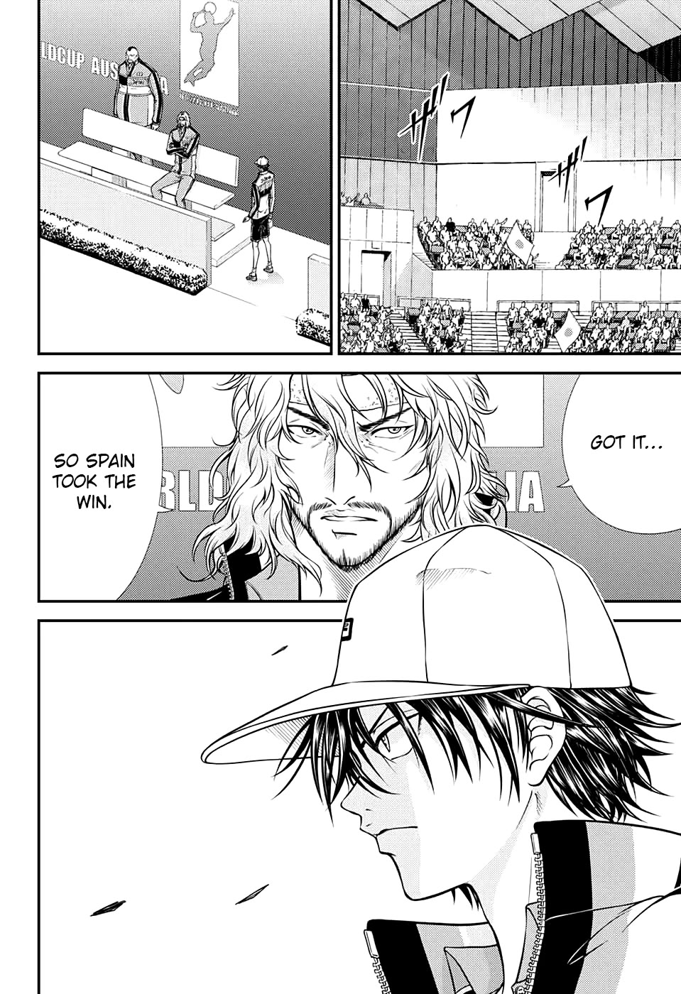New Prince of Tennis Chapter 319 page 3 - Chapter 319: Shut your mouth!