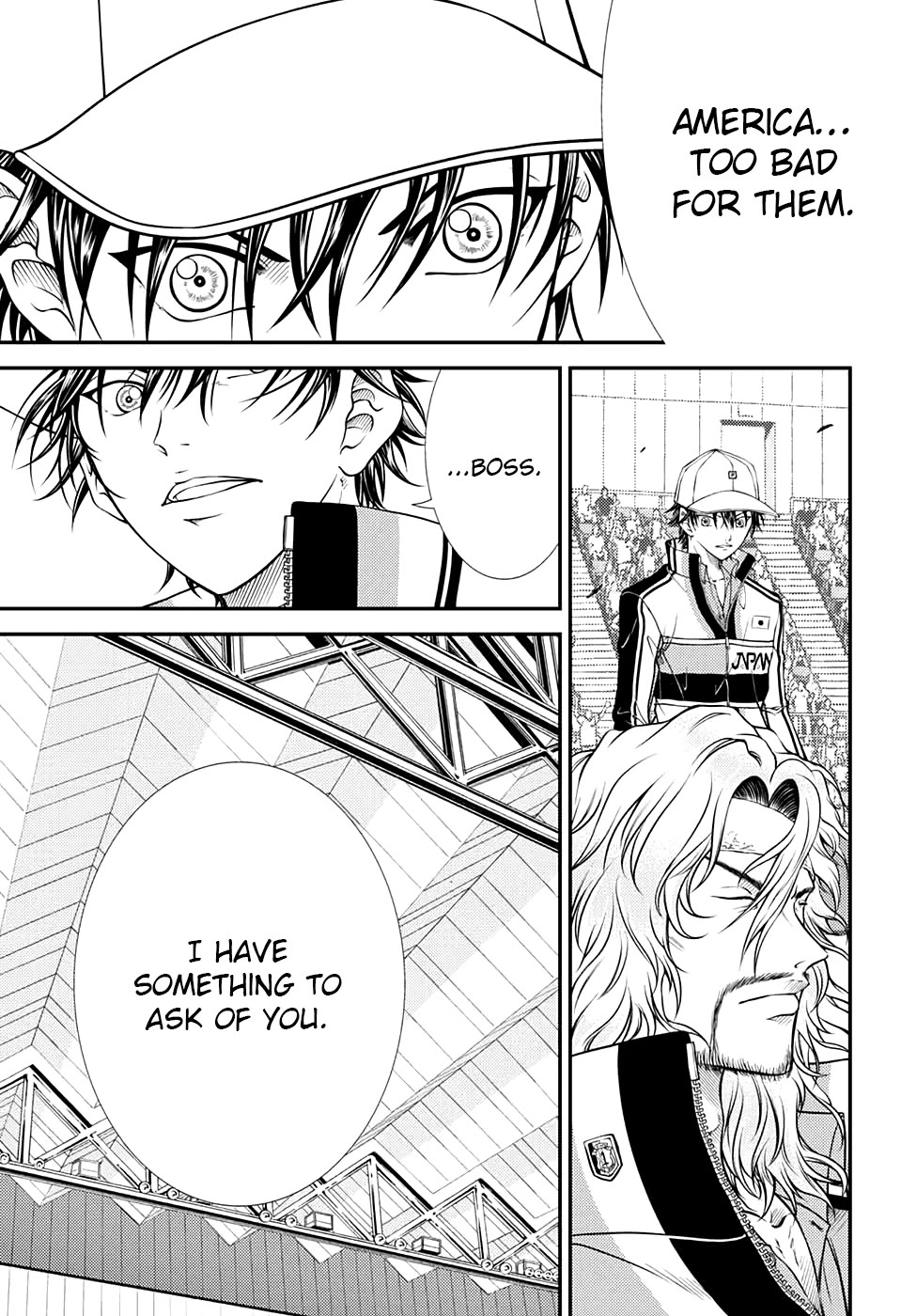 New Prince of Tennis Chapter 319 page 4 - Chapter 319: Shut your mouth!
