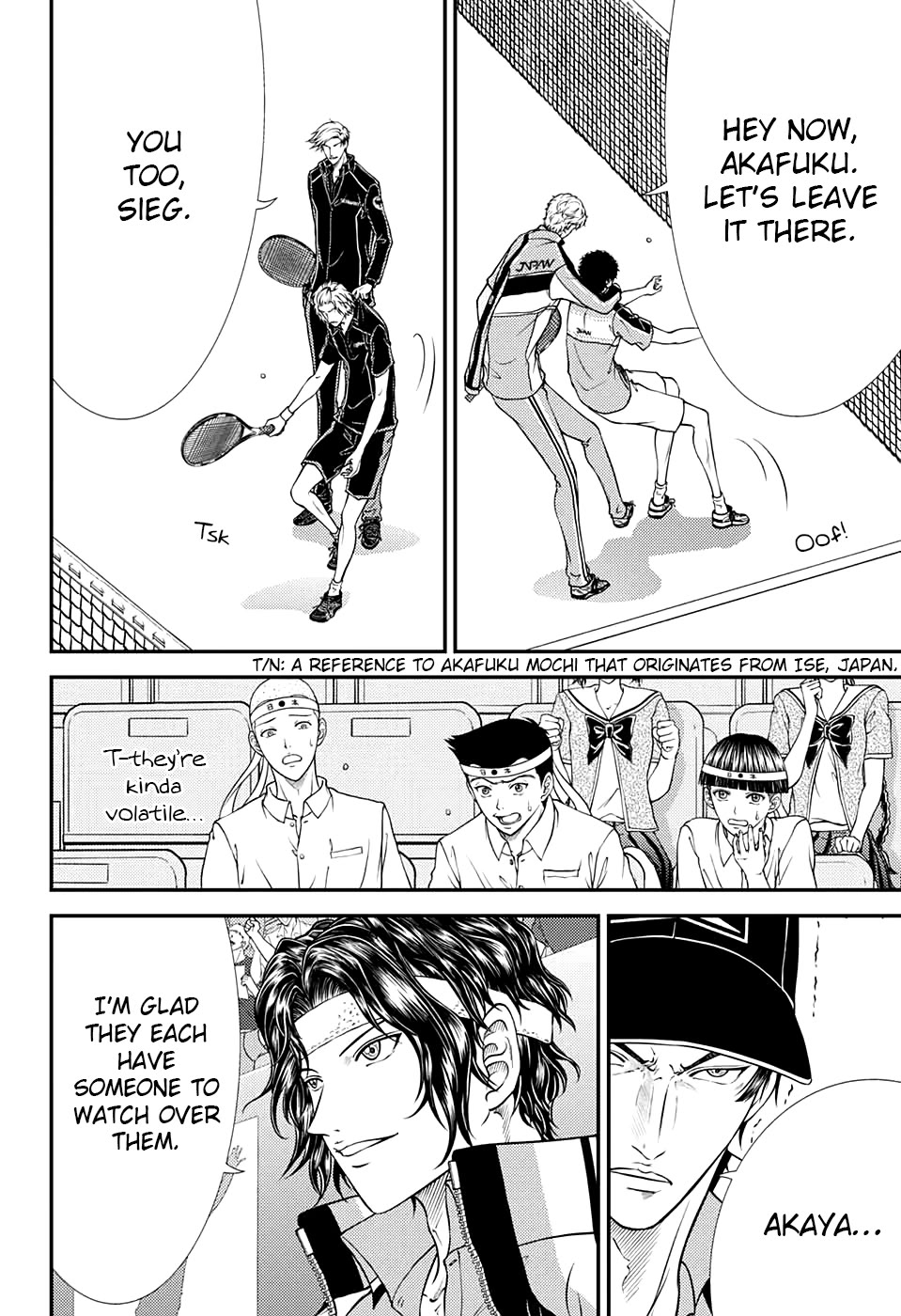 New Prince of Tennis Chapter 319 page 9 - Chapter 319: Shut your mouth!