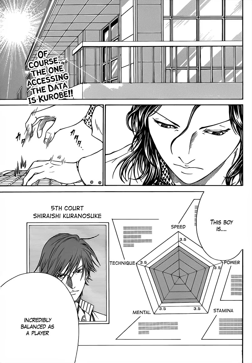 New Prince of Tennis Chapter 32 page 1 - Chapter 32 : Forbidden Devil Mode