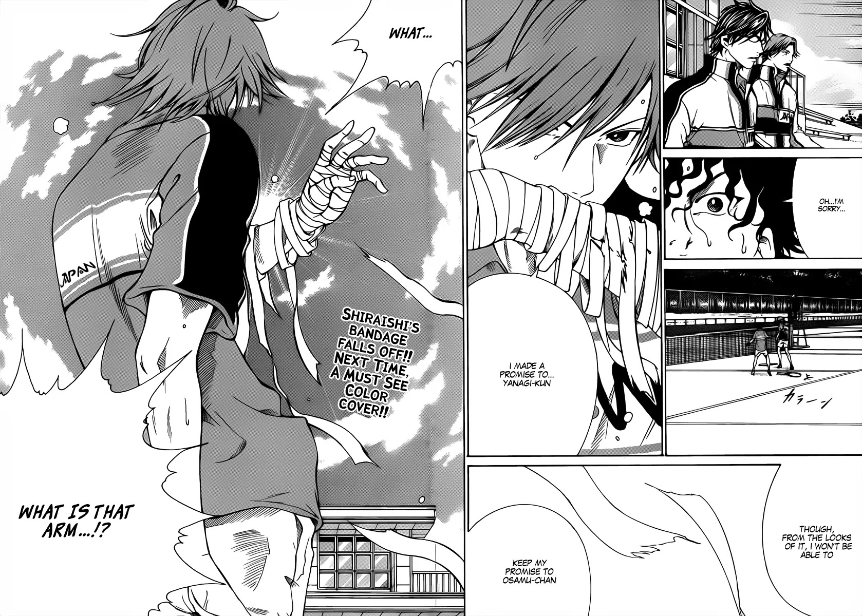 New Prince of Tennis Chapter 32 page 13 - Chapter 32 : Forbidden Devil Mode