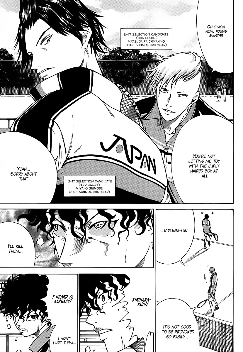 New Prince of Tennis Chapter 32 page 5 - Chapter 32 : Forbidden Devil Mode