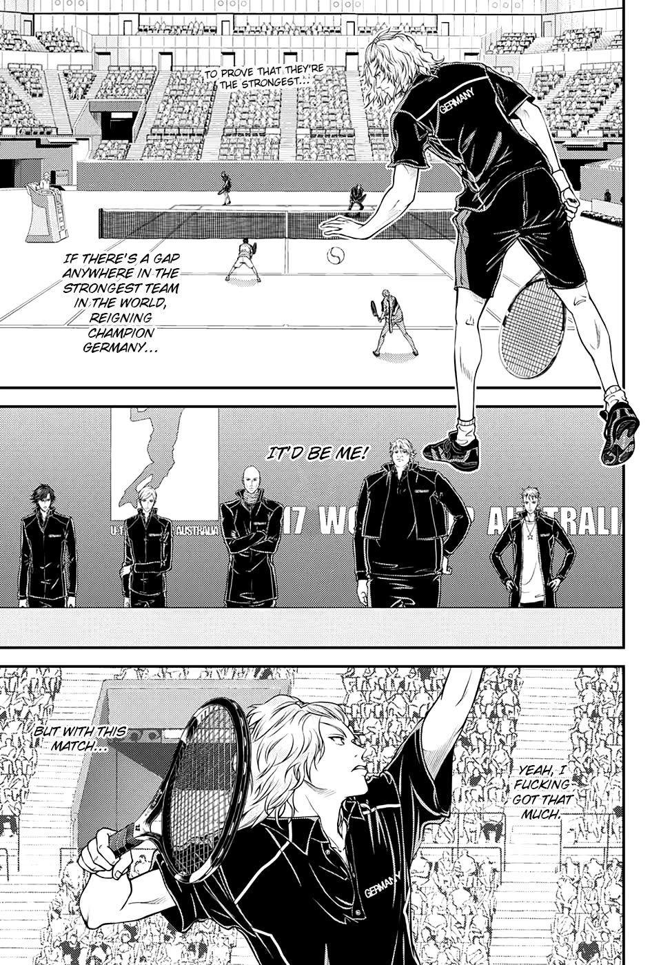 New Prince of Tennis Chapter 320 page 1 - Chapter 320: The prey