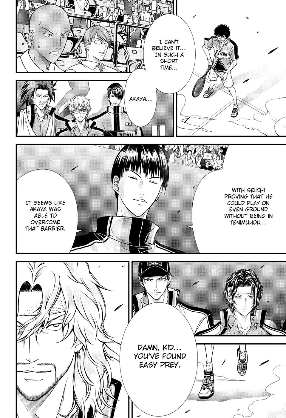 New Prince of Tennis Chapter 320 page 14 - Chapter 320: The prey