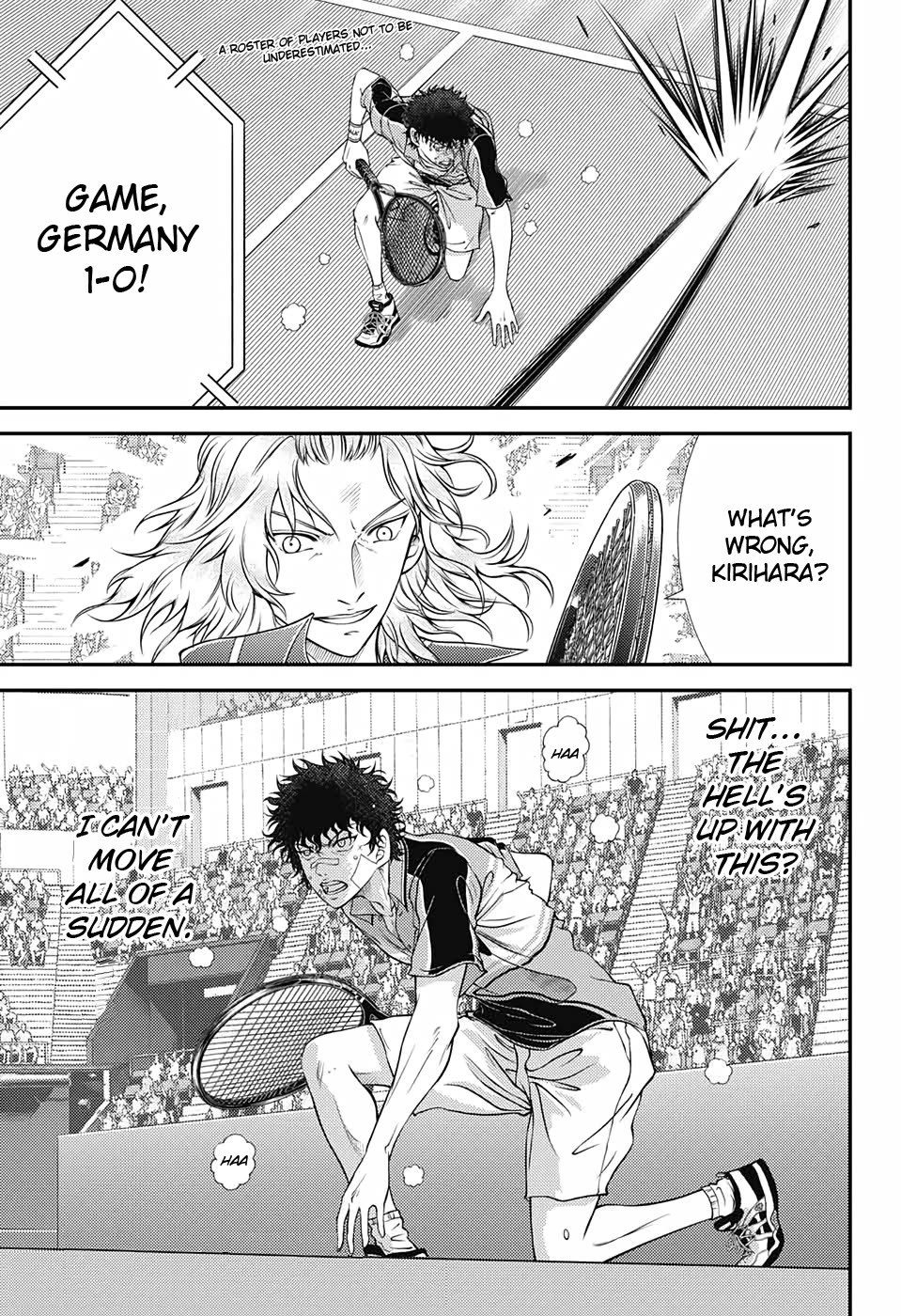 New Prince of Tennis Chapter 322 page 1 - Chapter 322: The 10-second rule