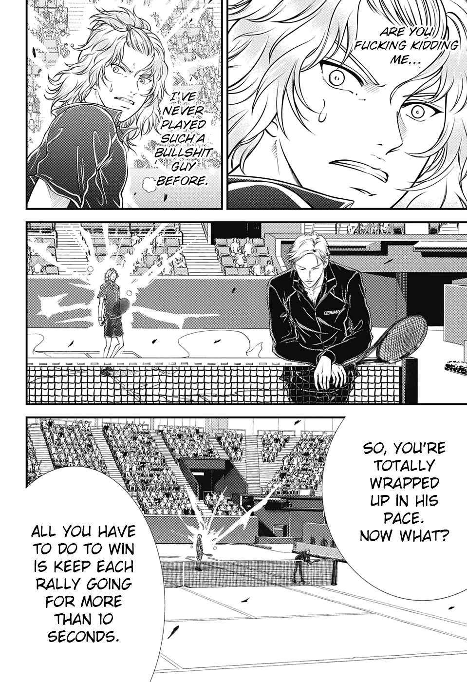New Prince of Tennis Chapter 322 page 11 - Chapter 322: The 10-second rule