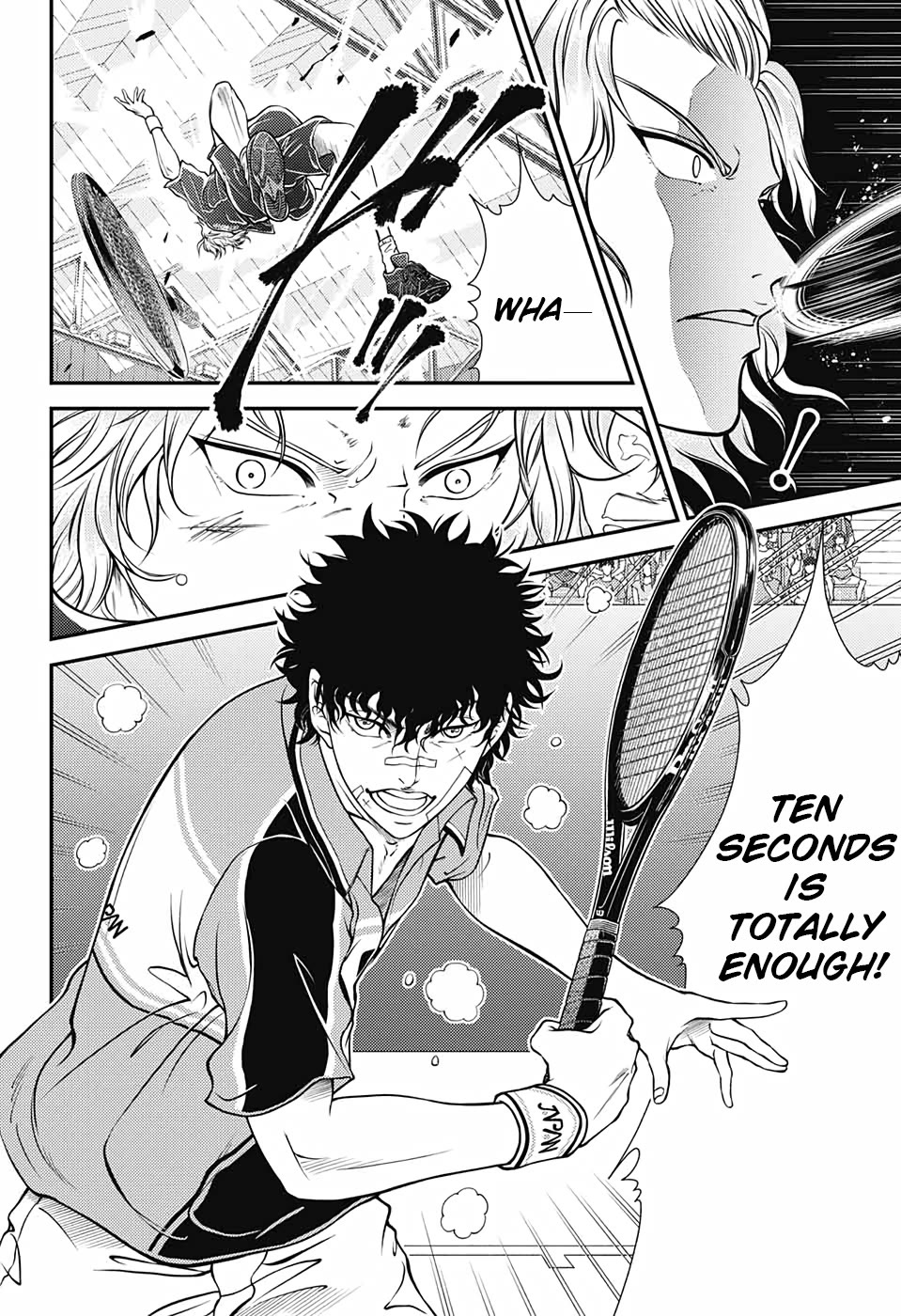 New Prince of Tennis Chapter 322 page 7 - Chapter 322: The 10-second rule