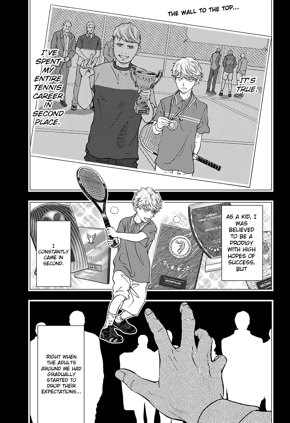 New Prince of Tennis Chapter 323 page 1 - Chapter 323: The talents of second place