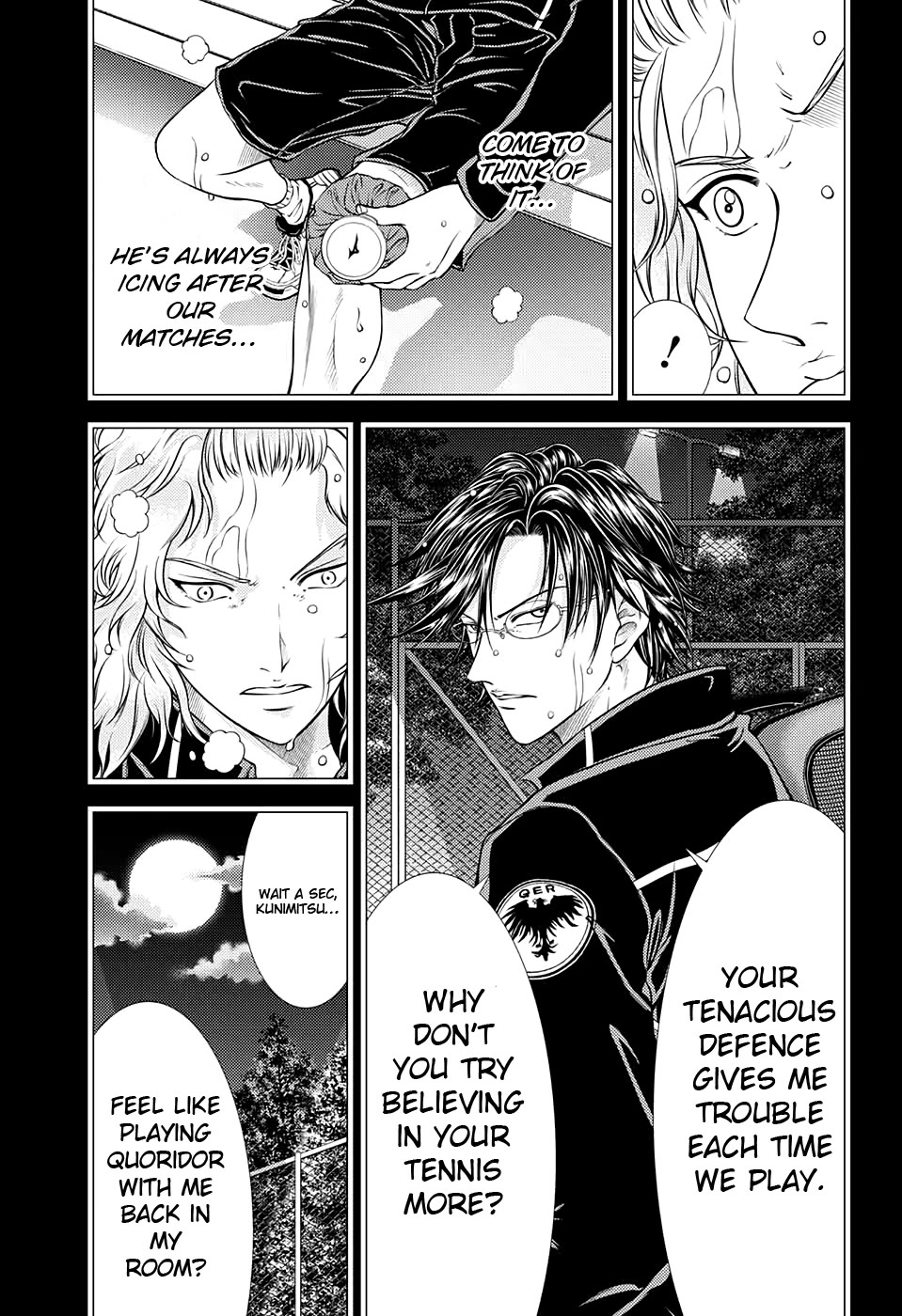 New Prince of Tennis Chapter 323 page 11 - Chapter 323: The talents of second place