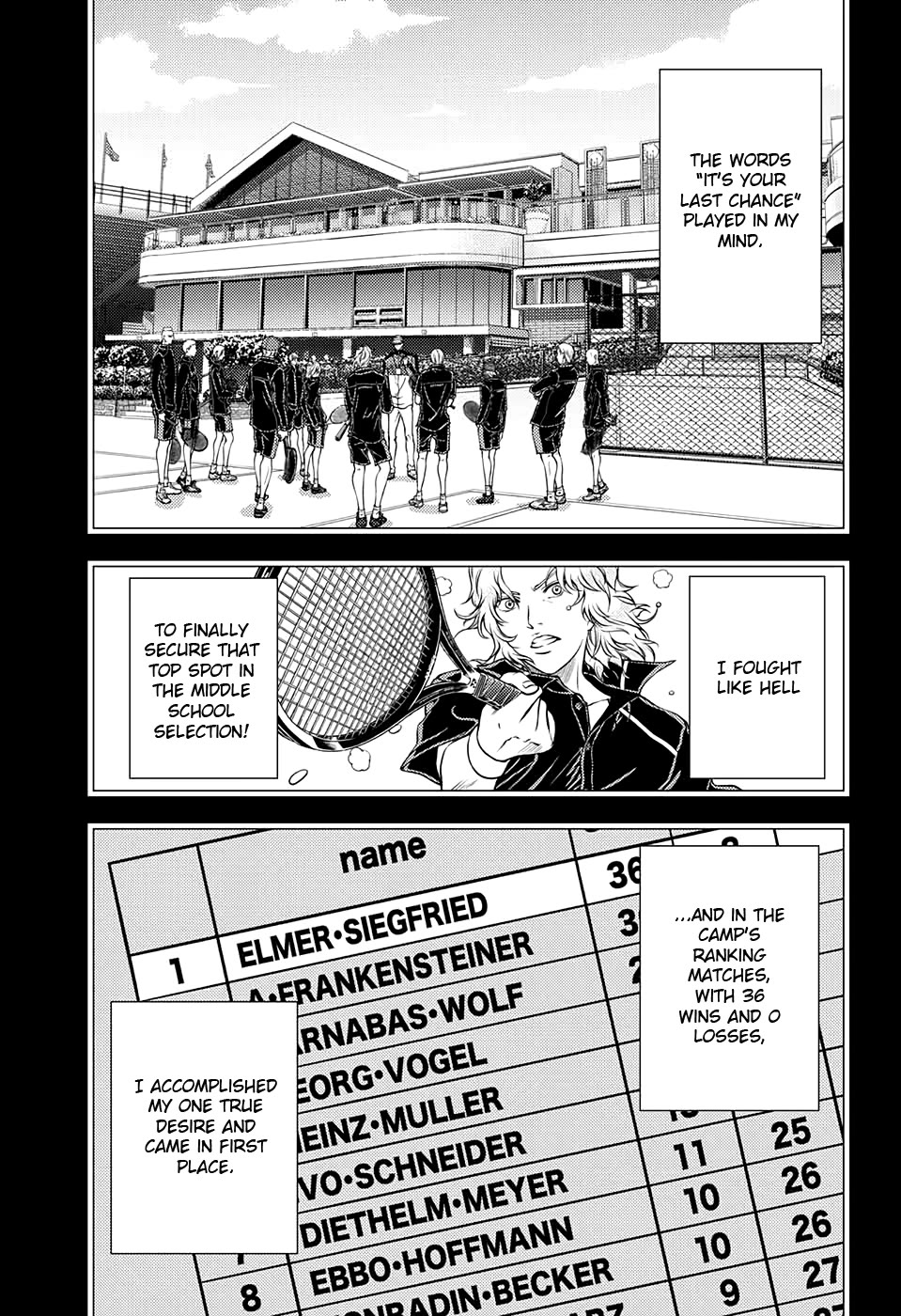 New Prince of Tennis Chapter 323 page 3 - Chapter 323: The talents of second place