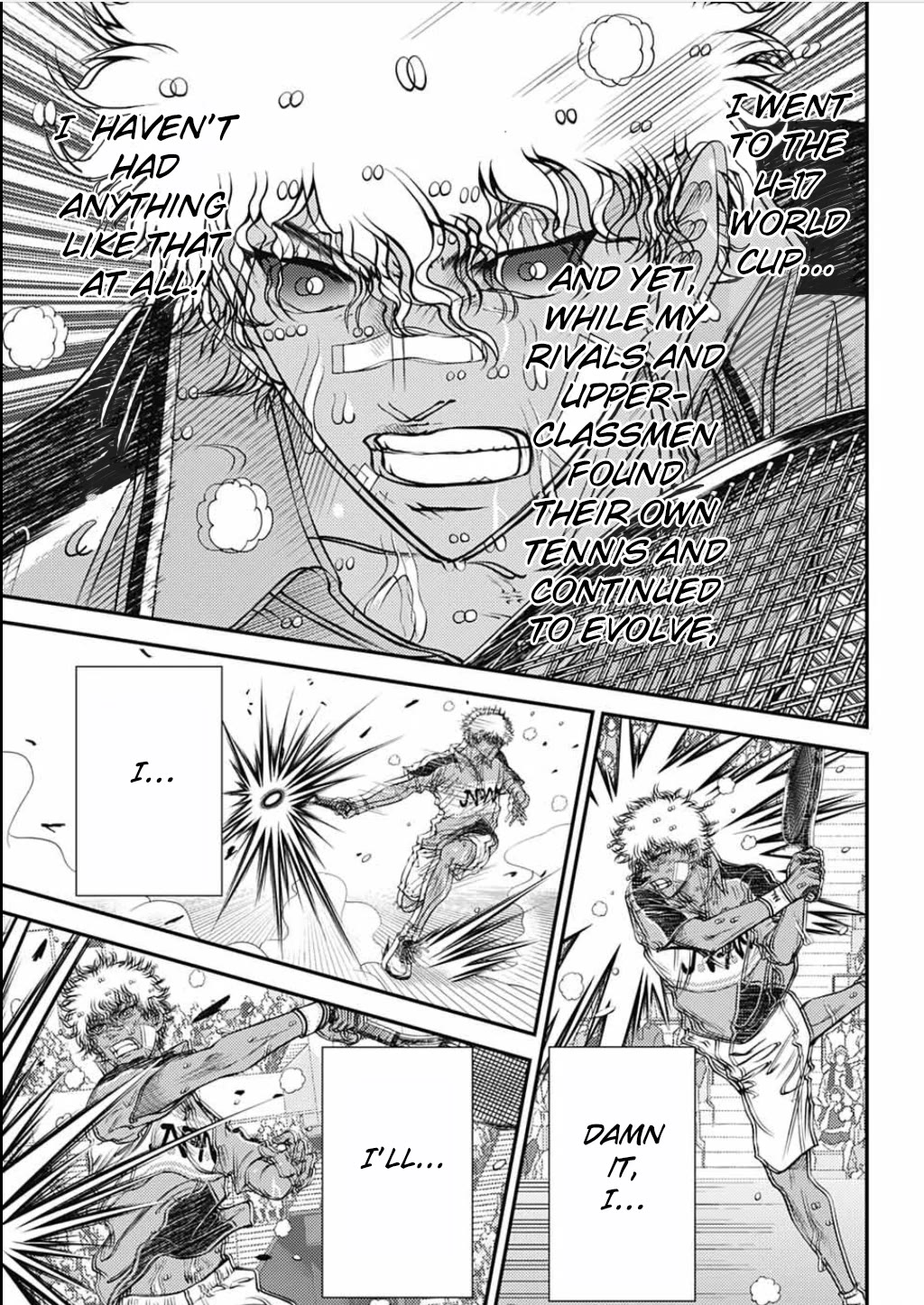 New Prince of Tennis Chapter 325 page 10 - Chapter 325: From here on out