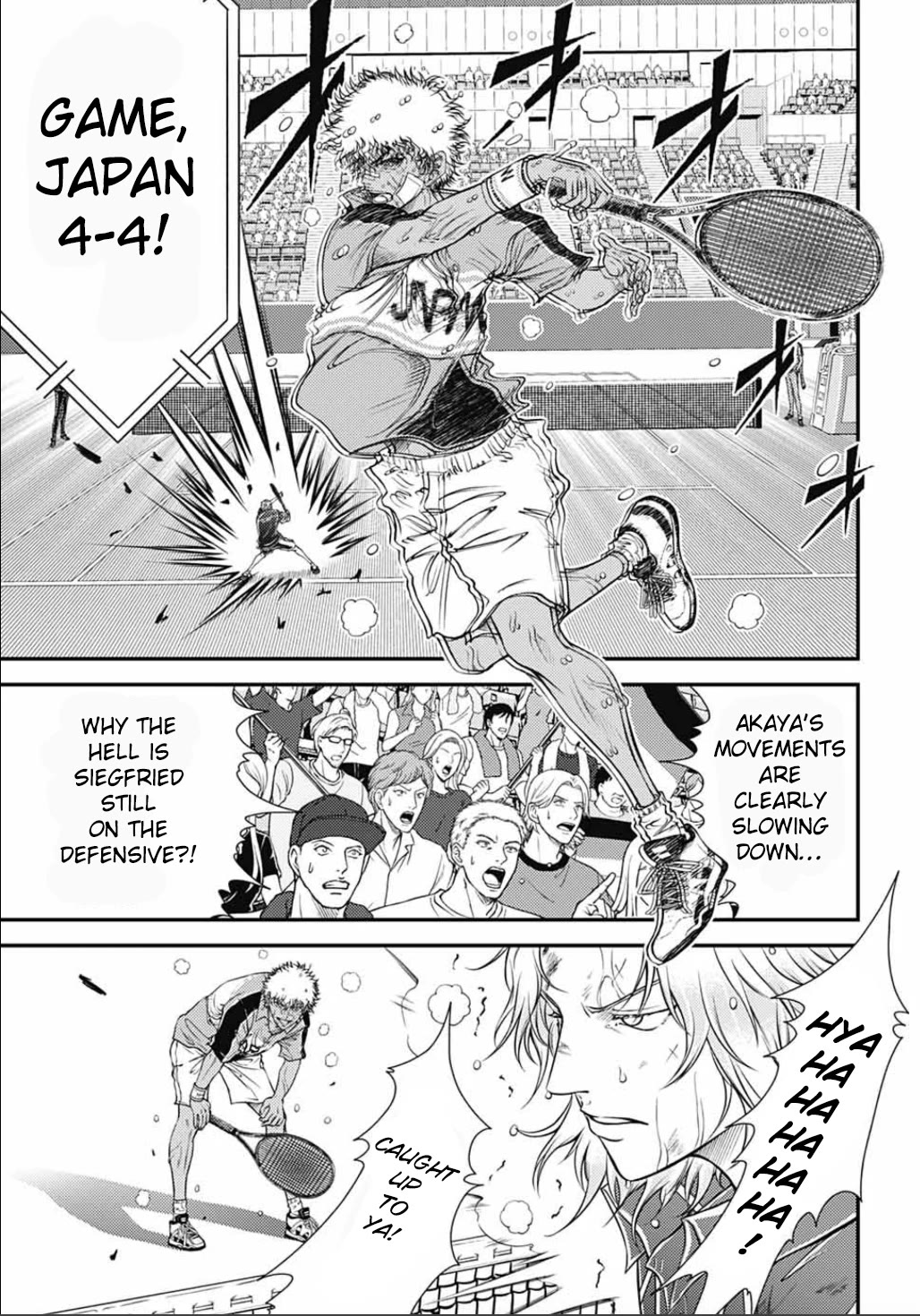 New Prince of Tennis Chapter 325 page 4 - Chapter 325: From here on out