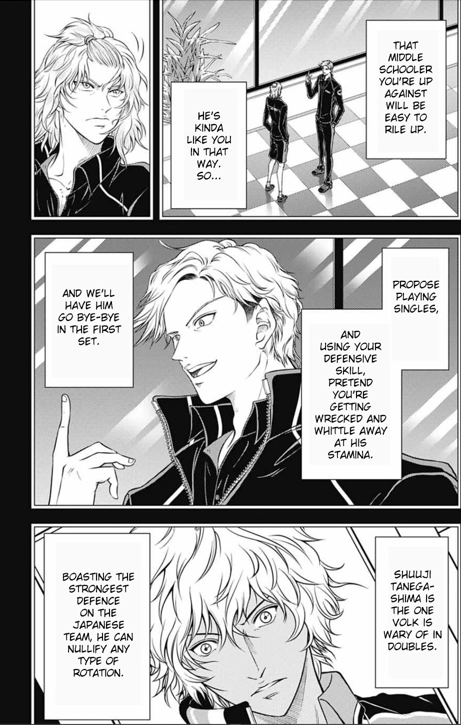 New Prince of Tennis Chapter 325 page 5 - Chapter 325: From here on out