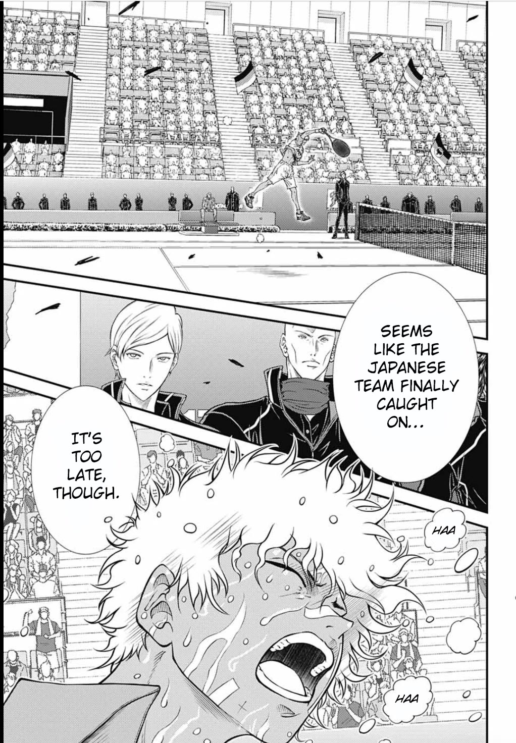 New Prince of Tennis Chapter 325 page 8 - Chapter 325: From here on out