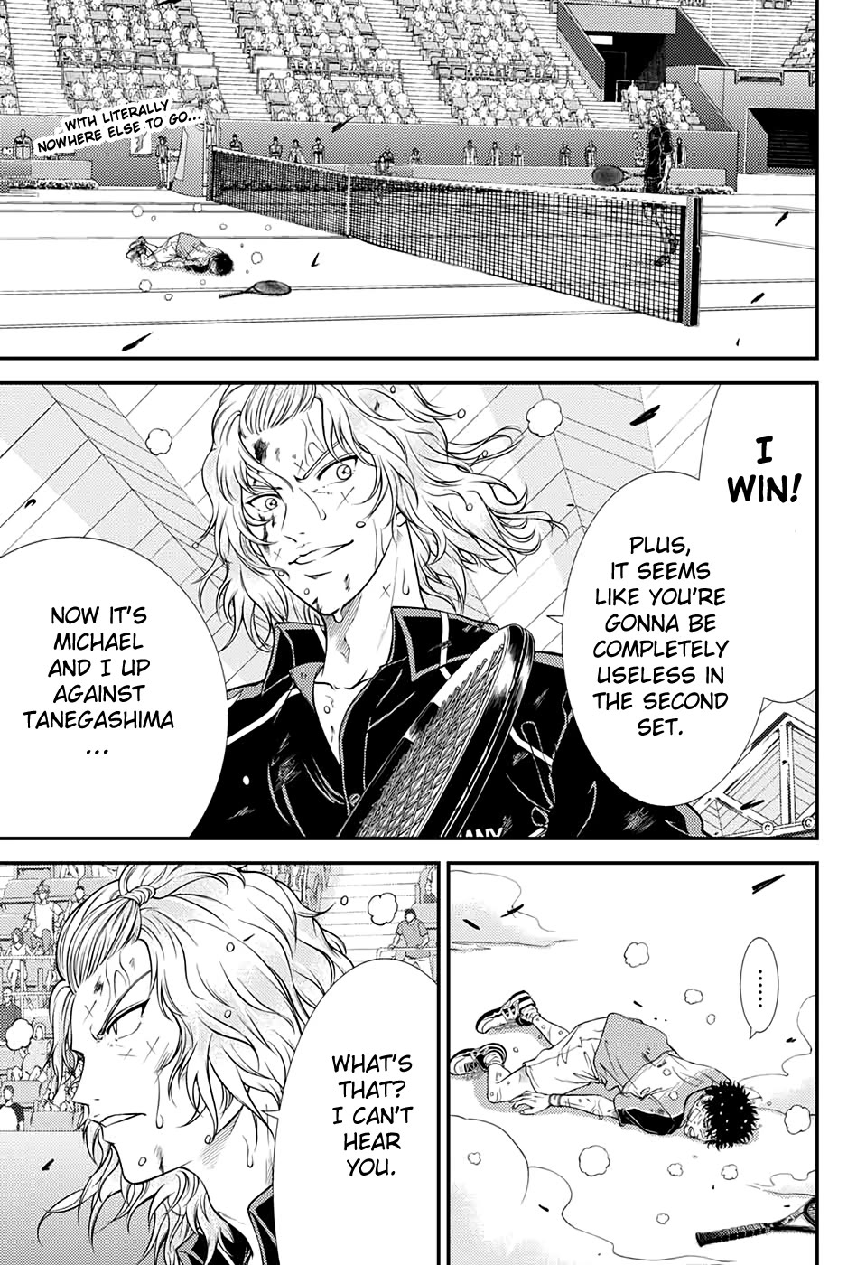 New Prince of Tennis Chapter 326 page 1 - Chapter 326: Taking you down with me