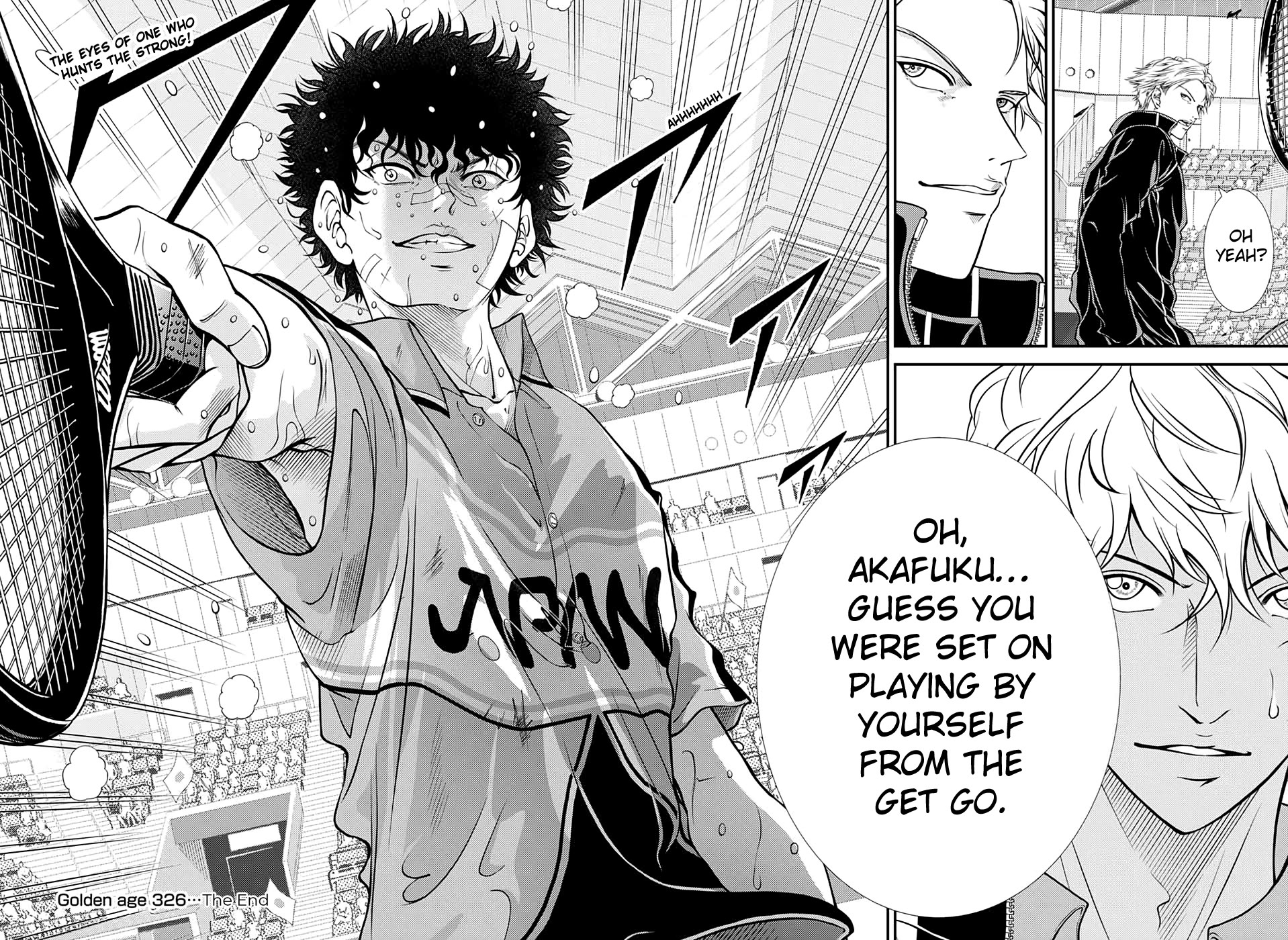 New Prince of Tennis Chapter 326 page 10 - Chapter 326: Taking you down with me