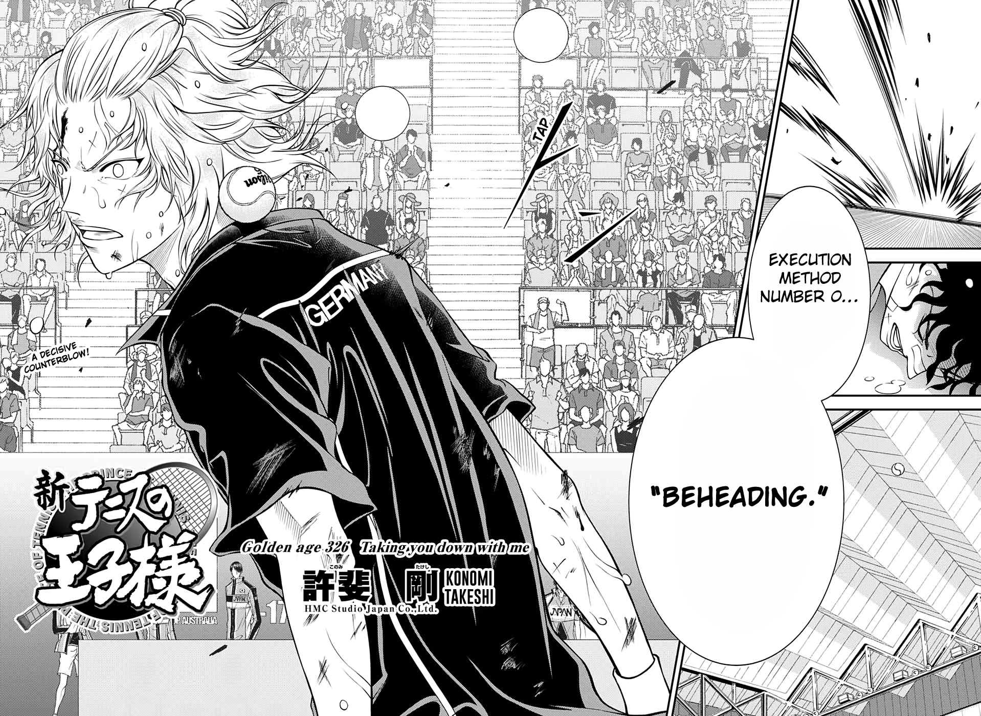 New Prince of Tennis Chapter 326 page 2 - Chapter 326: Taking you down with me