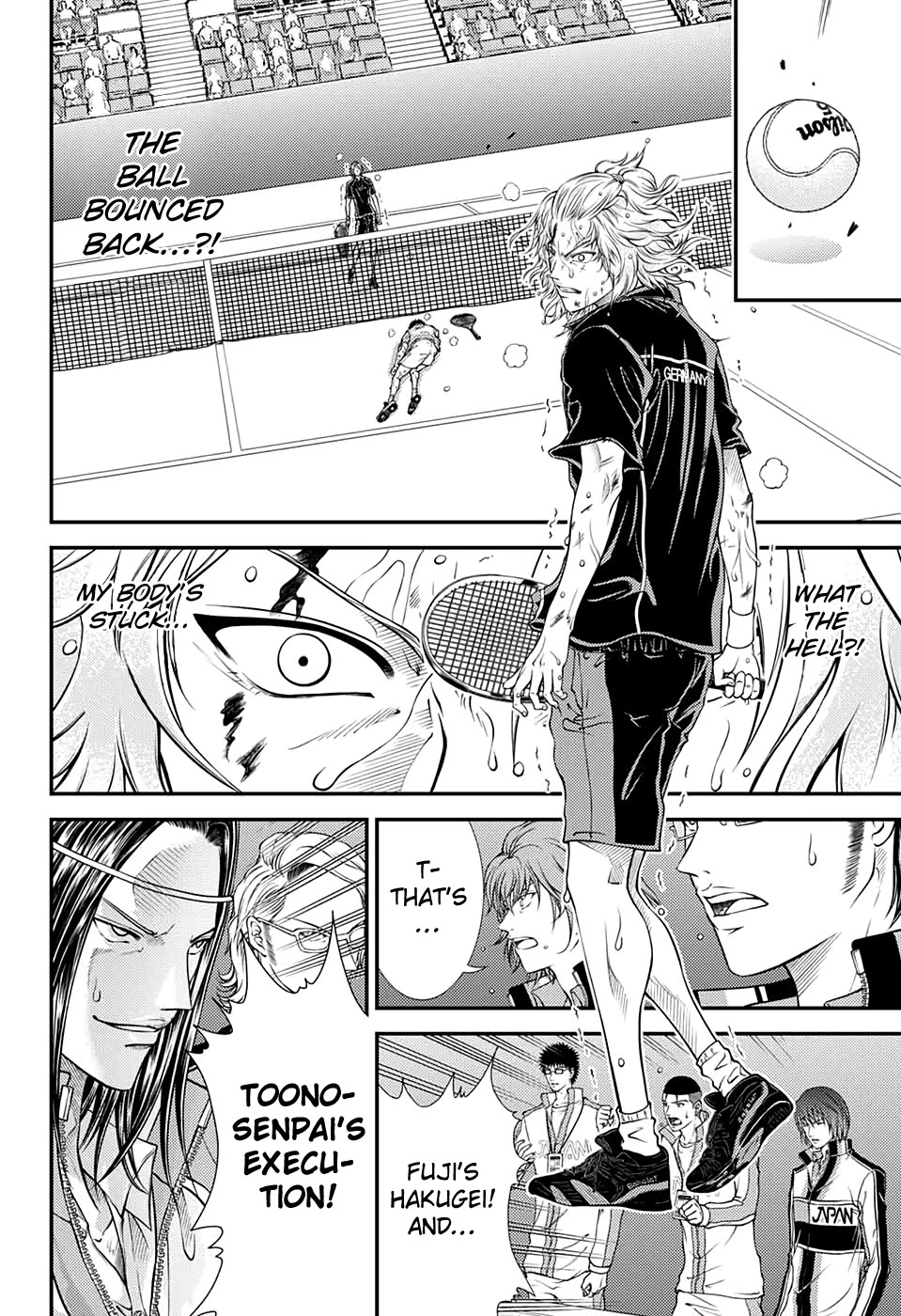 New Prince of Tennis Chapter 326 page 3 - Chapter 326: Taking you down with me