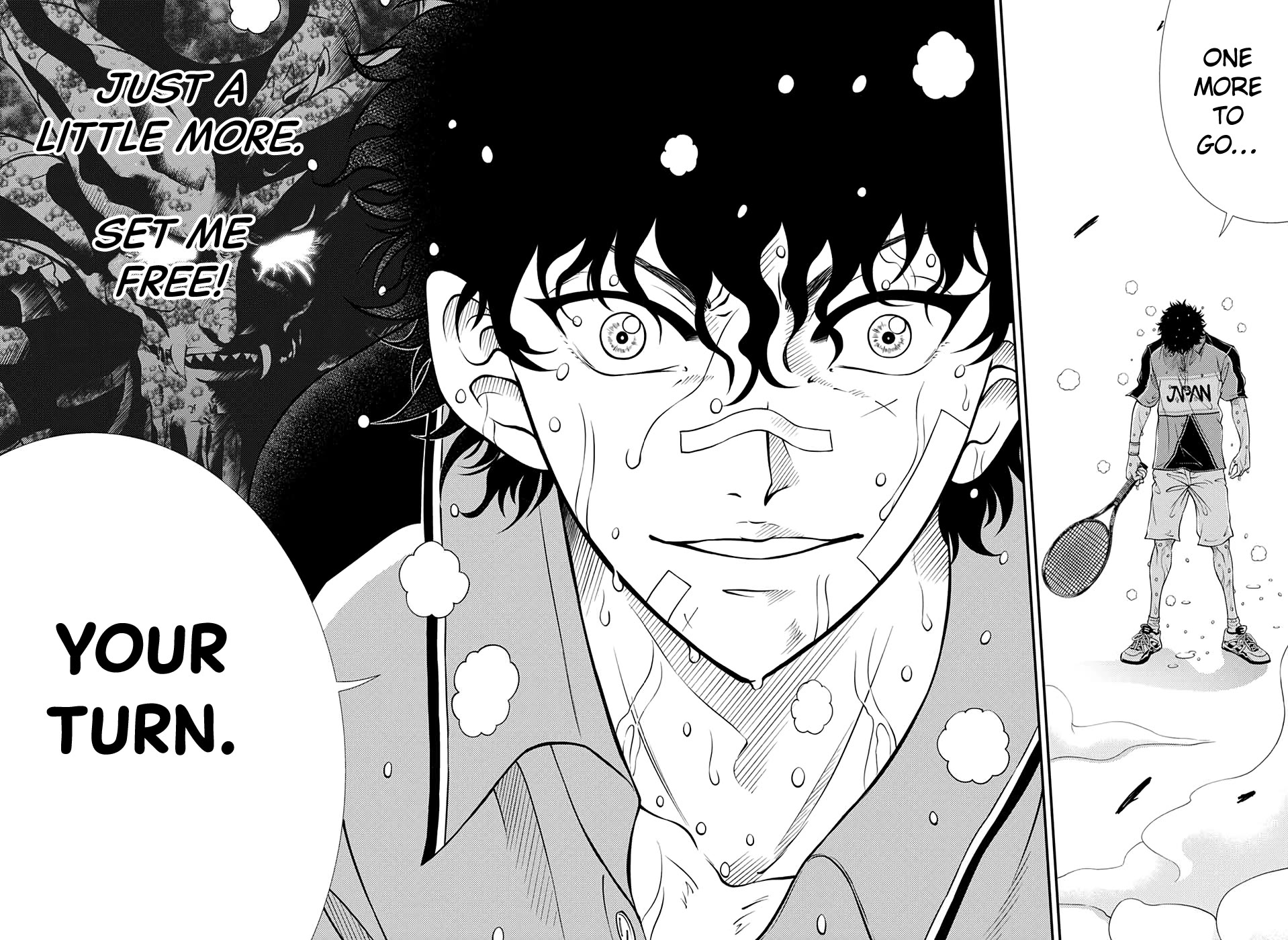 New Prince of Tennis Chapter 326 page 9 - Chapter 326: Taking you down with me