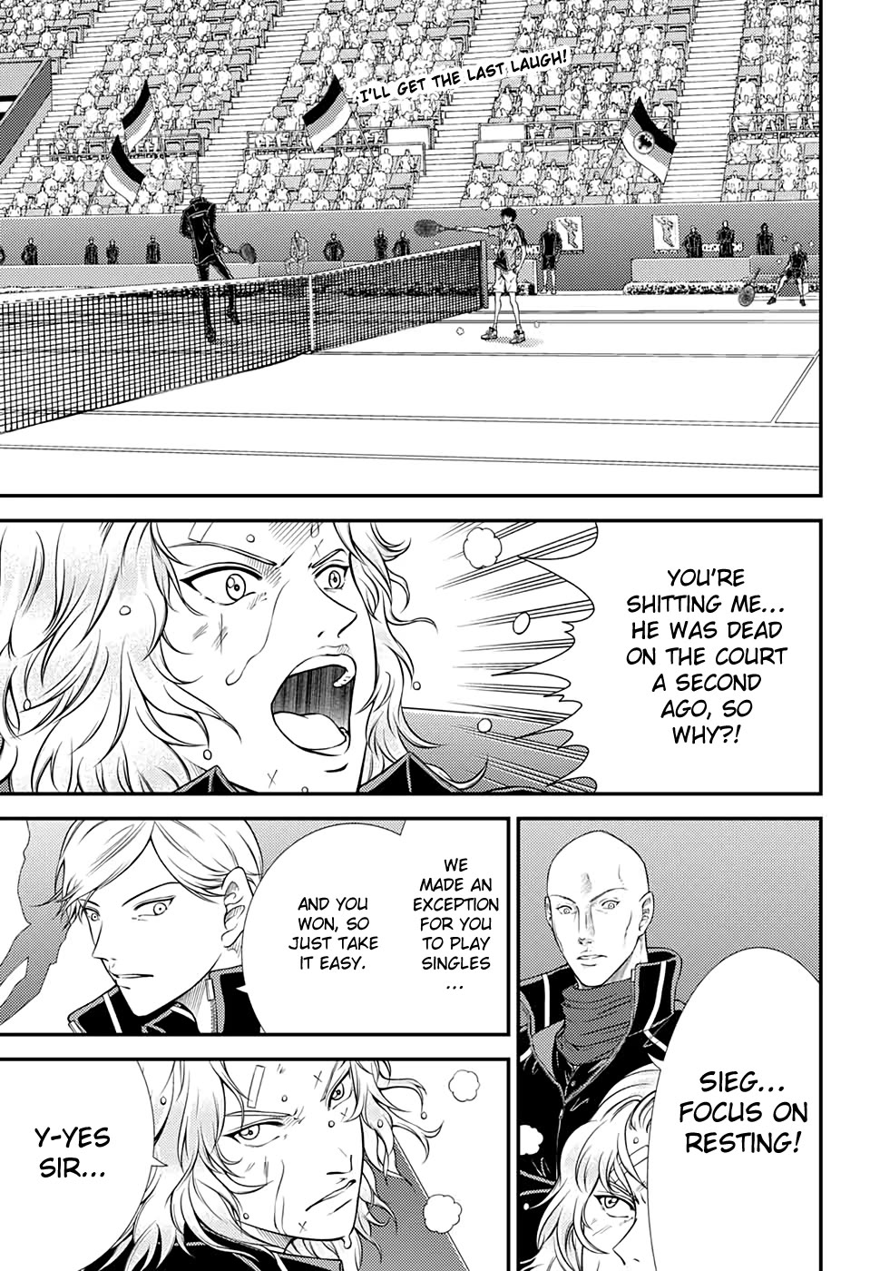 New Prince of Tennis Chapter 327 page 1 - Chapter 327: Change