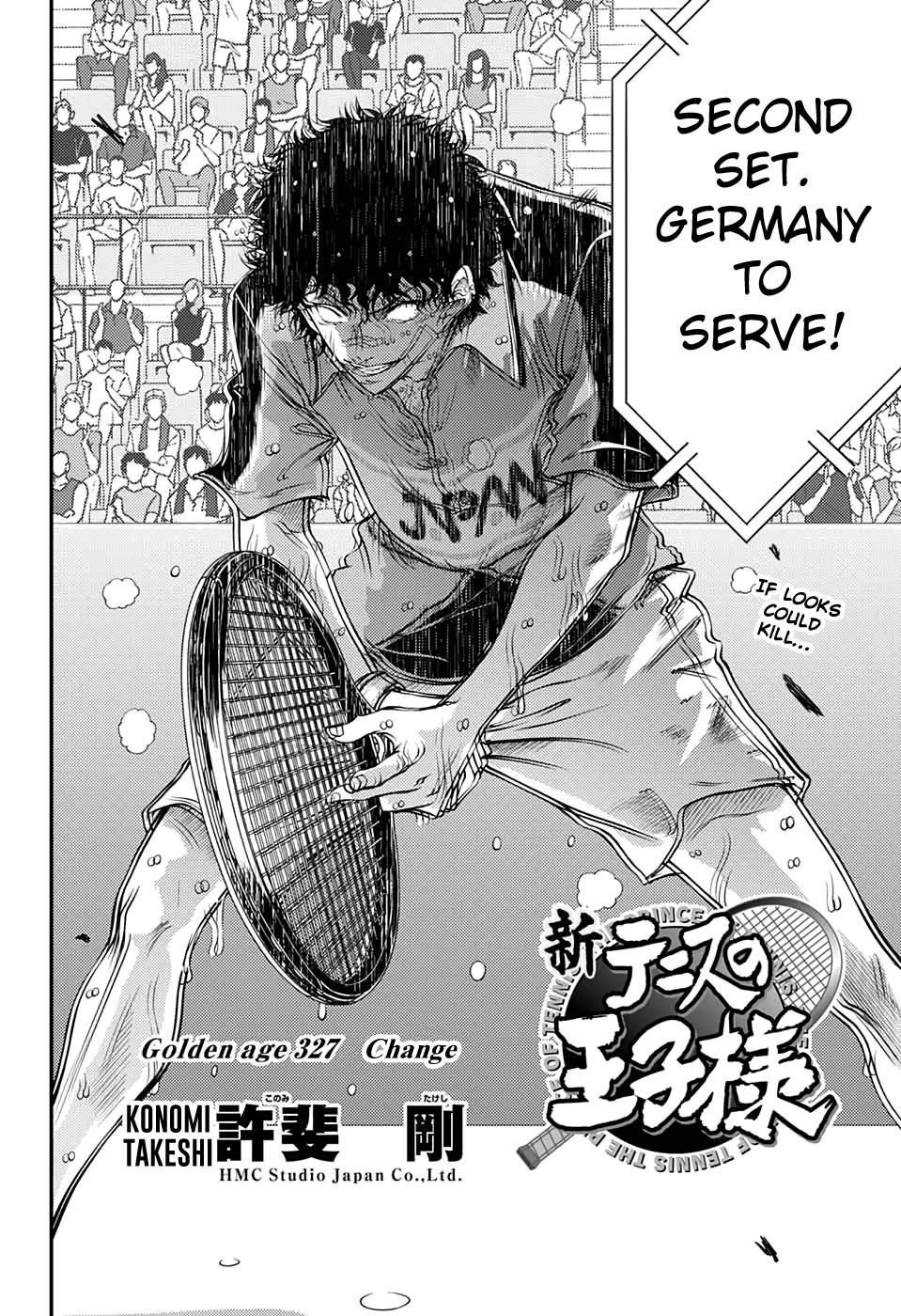 New Prince of Tennis Chapter 327 page 2 - Chapter 327: Change