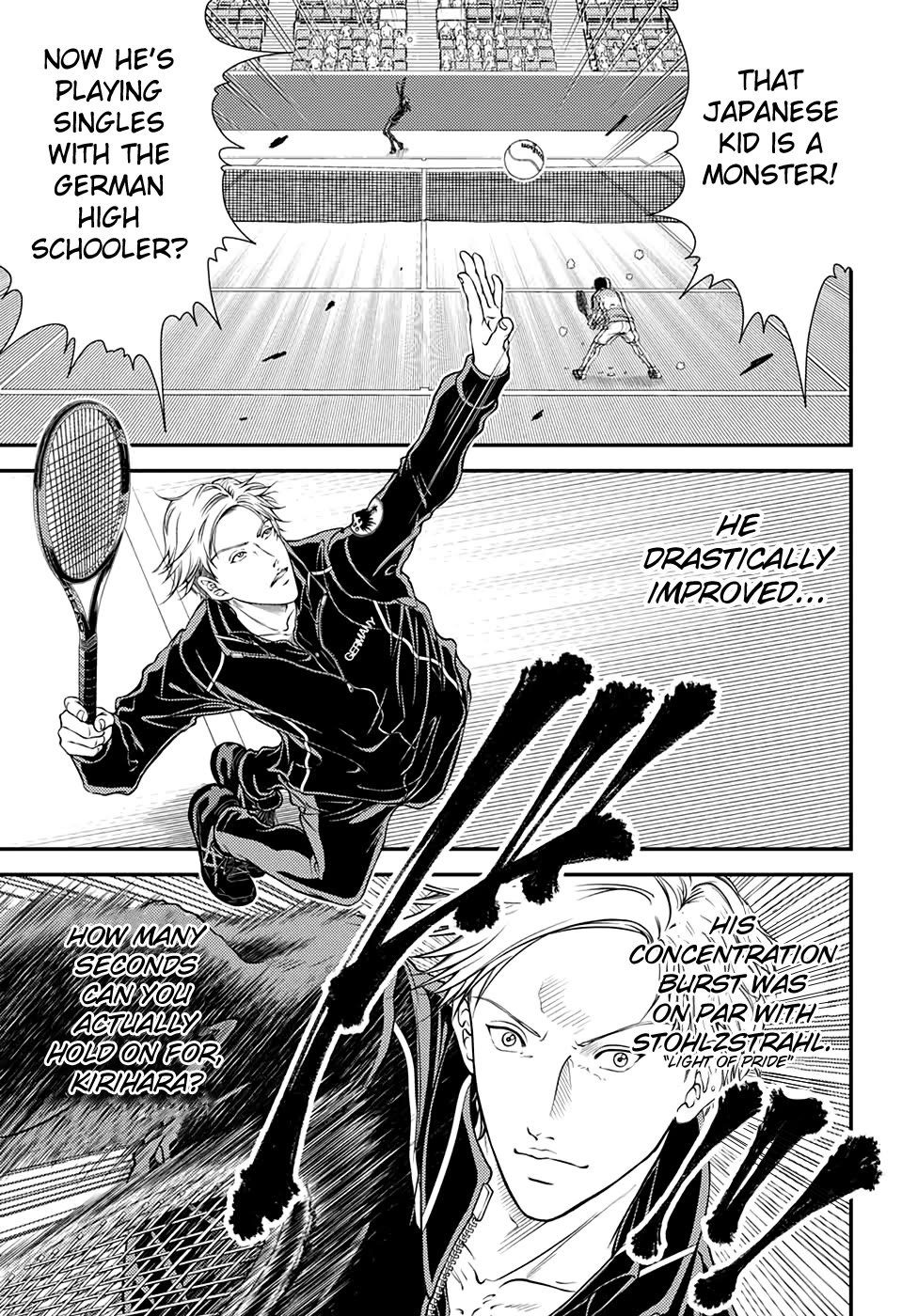 New Prince of Tennis Chapter 327 page 3 - Chapter 327: Change