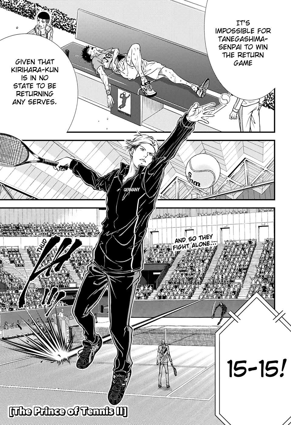 New Prince of Tennis Chapter 328 page 1 - Chapter 328: The decided outcome