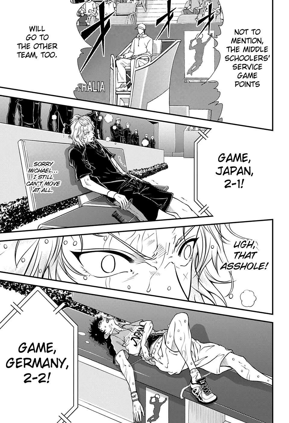 New Prince of Tennis Chapter 328 page 5 - Chapter 328: The decided outcome