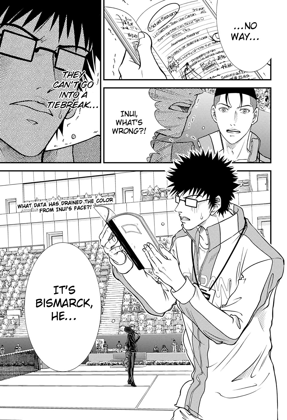New Prince of Tennis Chapter 329 page 1 - Chapter 329: Mr. Tiebreak