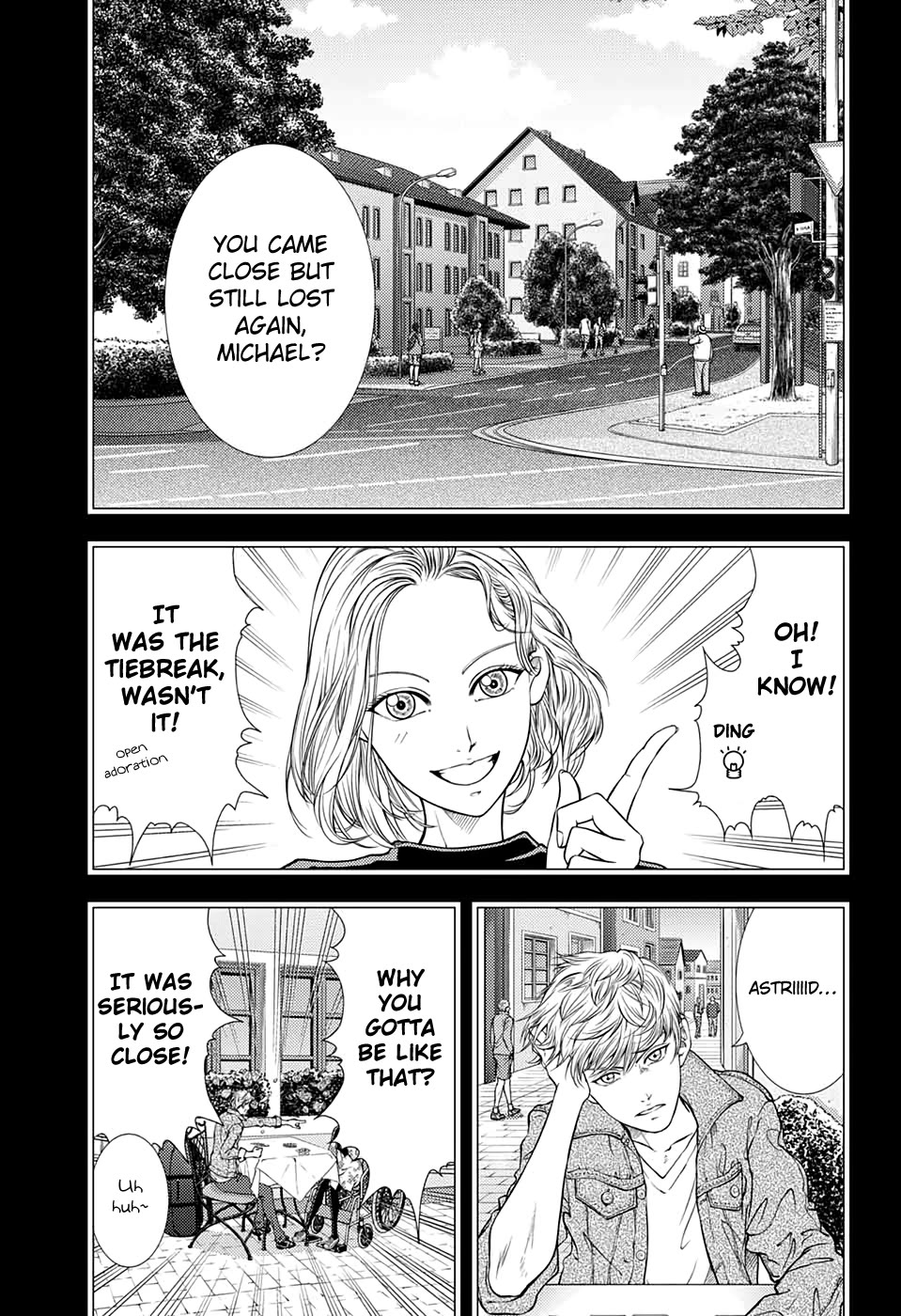 New Prince of Tennis Chapter 329 page 3 - Chapter 329: Mr. Tiebreak