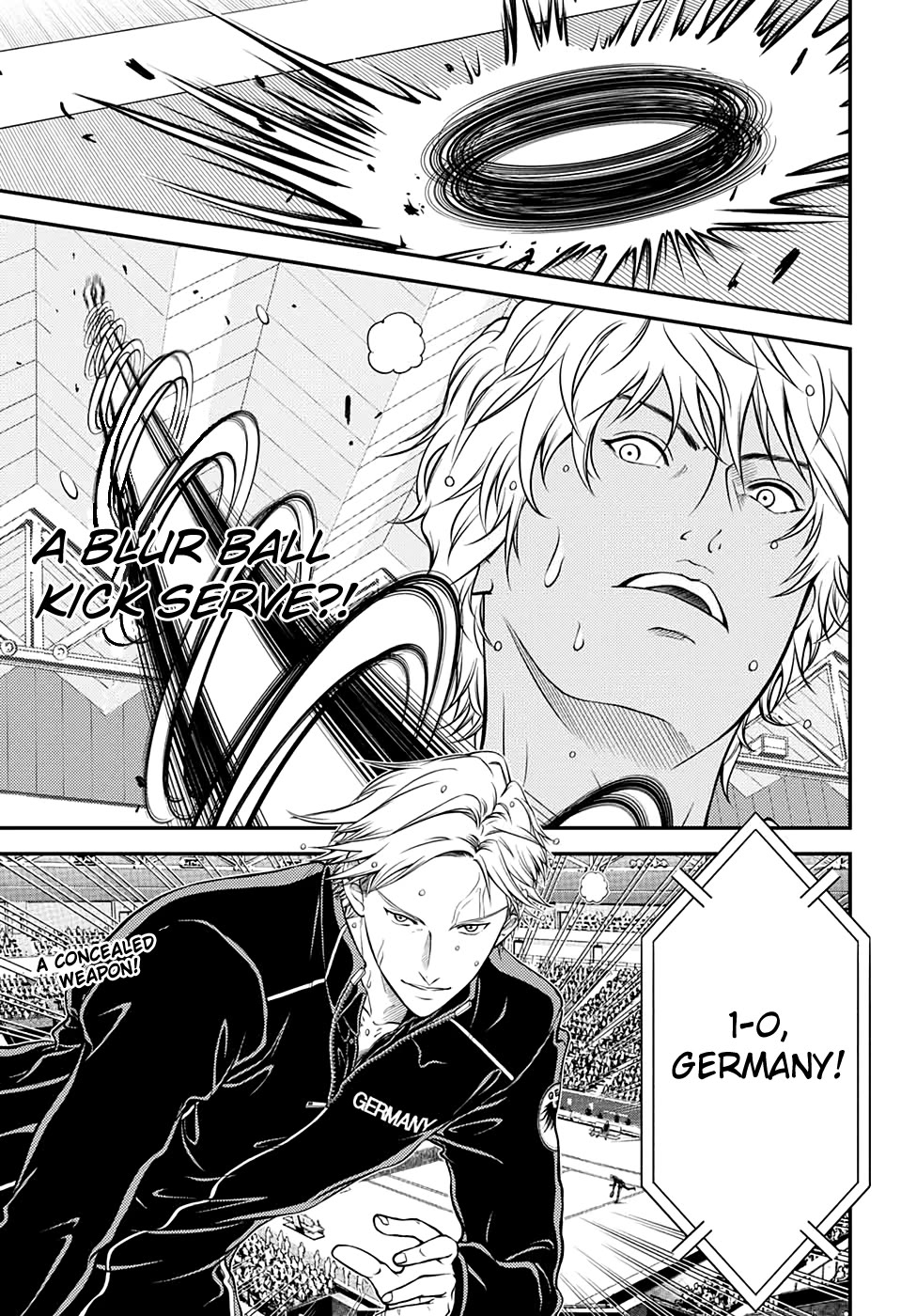 New Prince of Tennis Chapter 330 page 1 - Chapter 330: The importance of a point