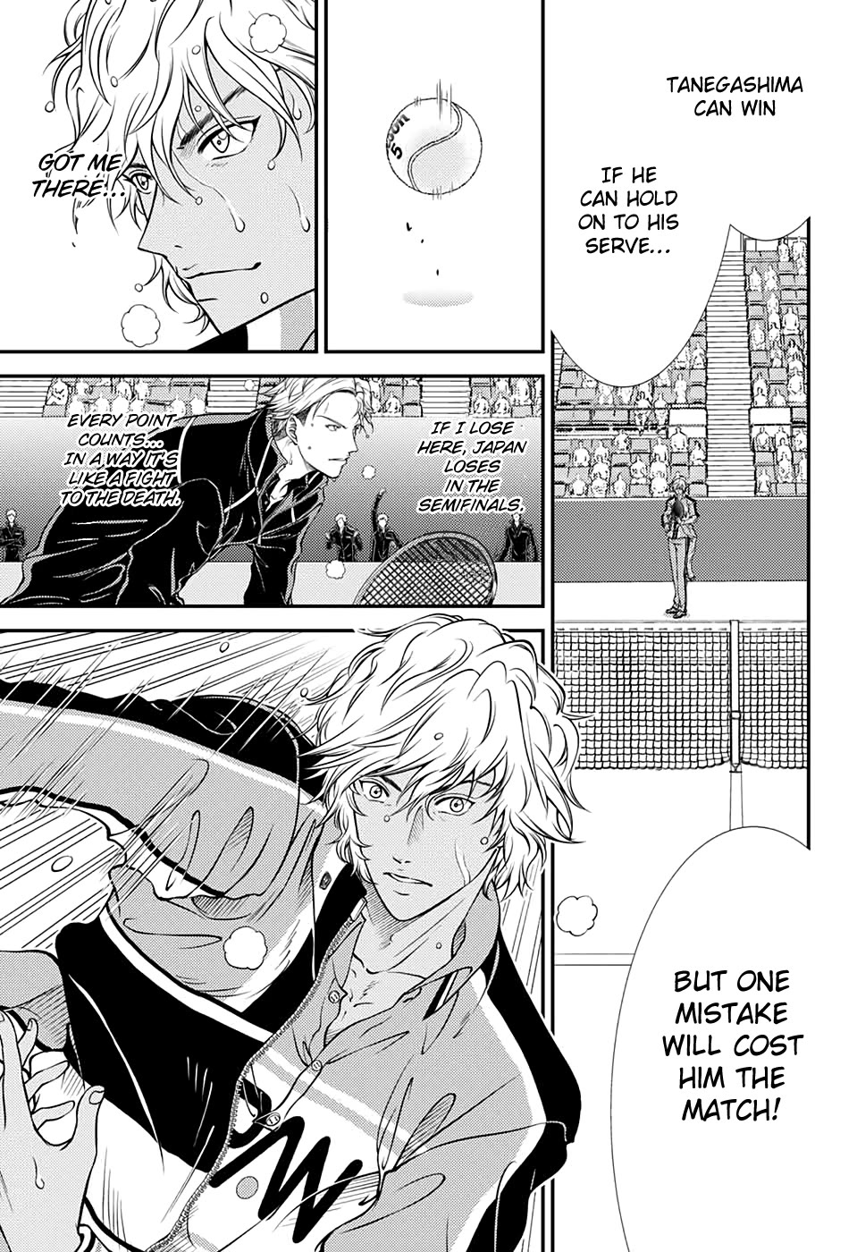 New Prince of Tennis Chapter 330 page 3 - Chapter 330: The importance of a point