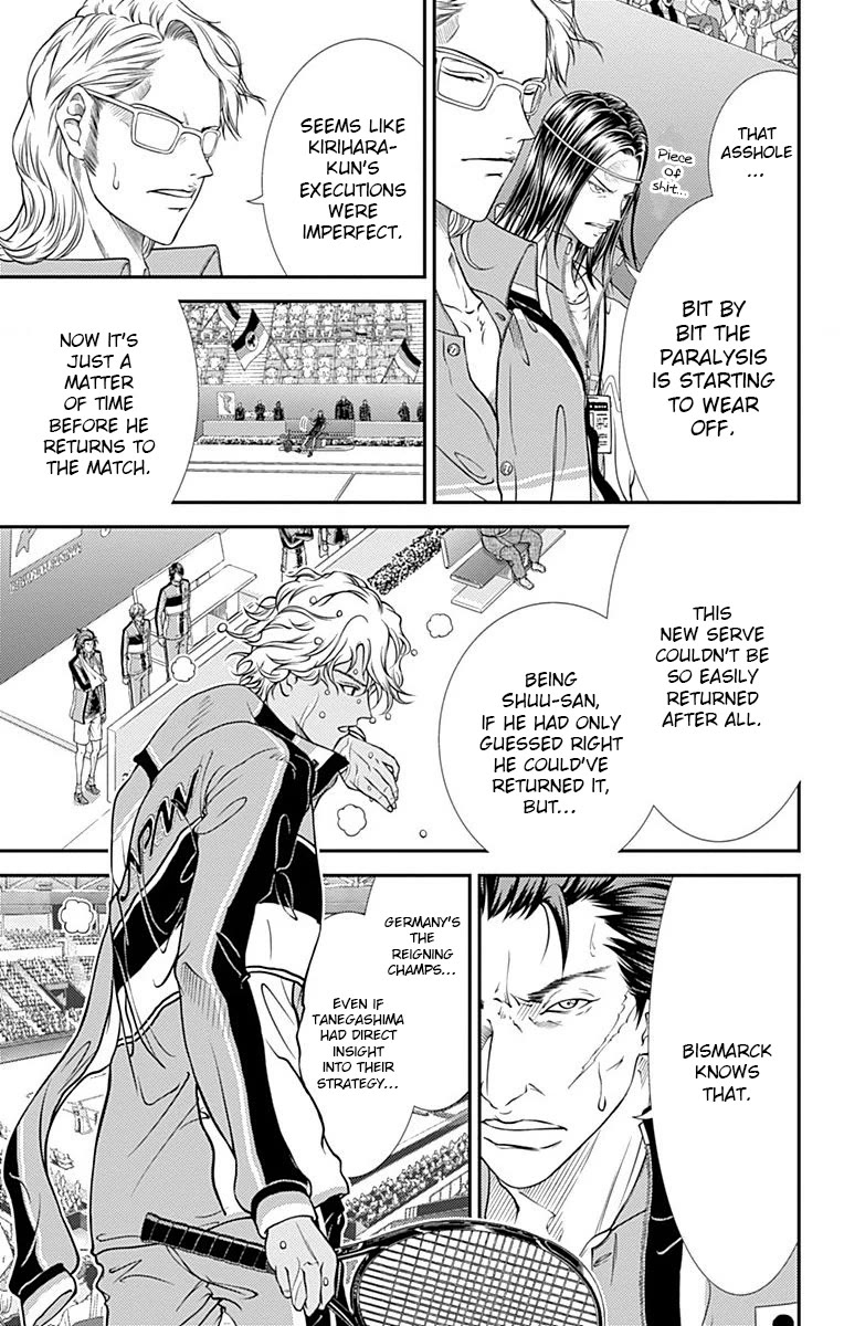 New Prince of Tennis Chapter 331 page 11 - Chapter 331: The skillful hawk