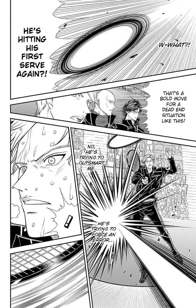 New Prince of Tennis Chapter 331 page 14 - Chapter 331: The skillful hawk