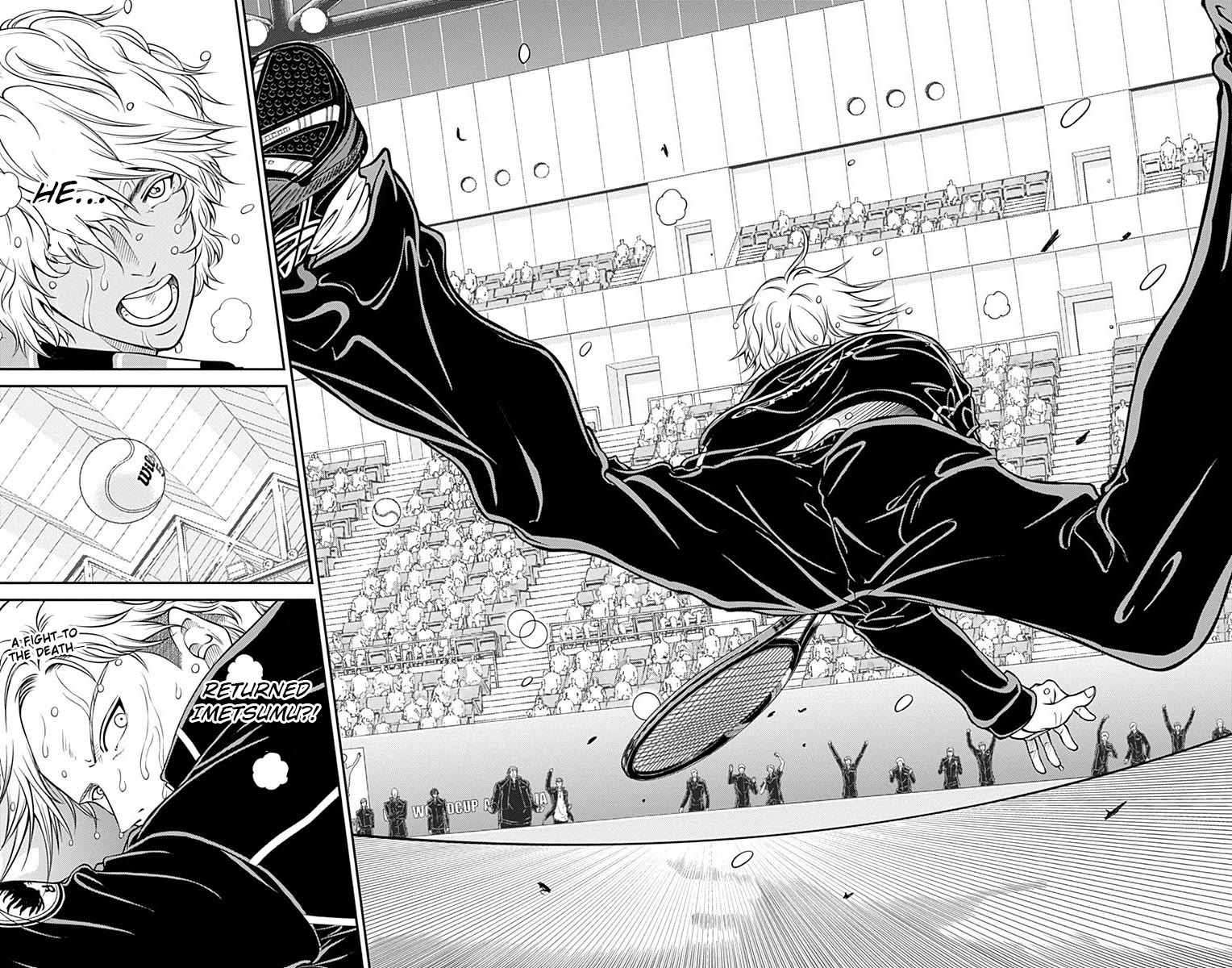 New Prince of Tennis Chapter 331 page 16 - Chapter 331: The skillful hawk