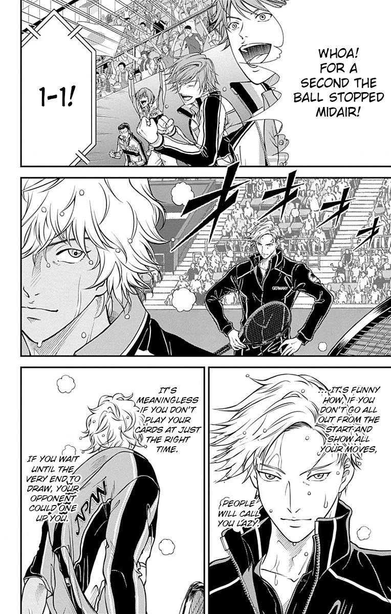 New Prince of Tennis Chapter 331 page 4 - Chapter 331: The skillful hawk