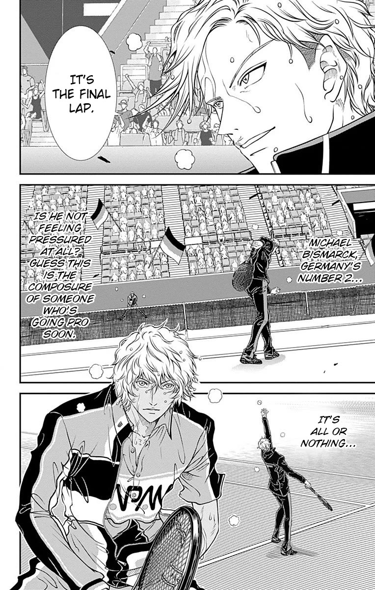 New Prince of Tennis Chapter 331 page 8 - Chapter 331: The skillful hawk