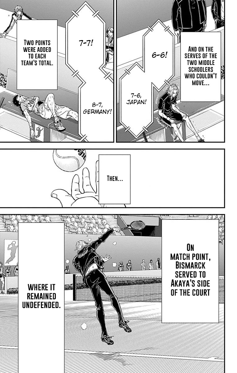 New Prince of Tennis Chapter 332 page 4 - Chapter 332: An unsatisfying conclusion