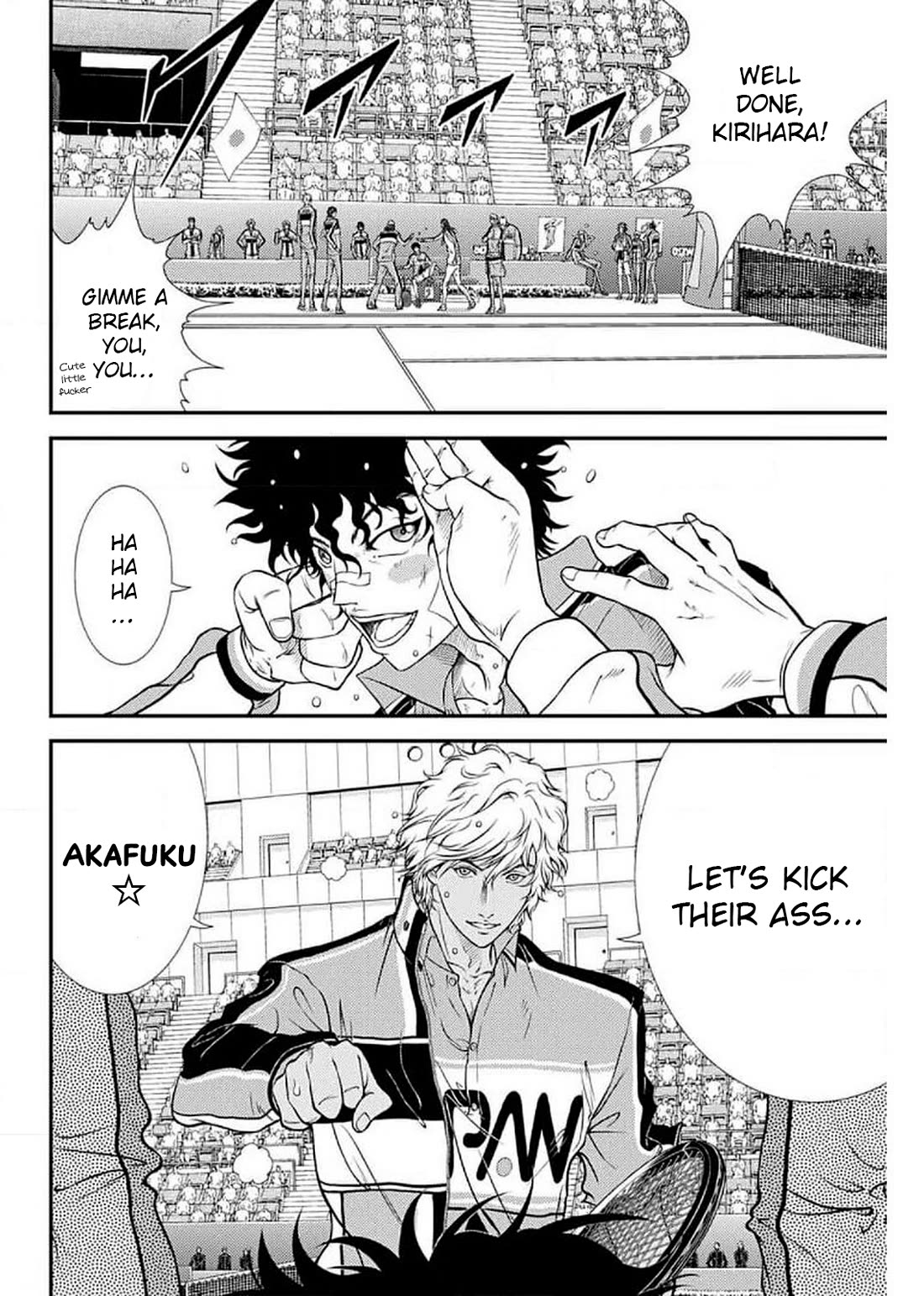New Prince of Tennis Chapter 333 page 11 - Chapter 333: That's right, with my instincts alone