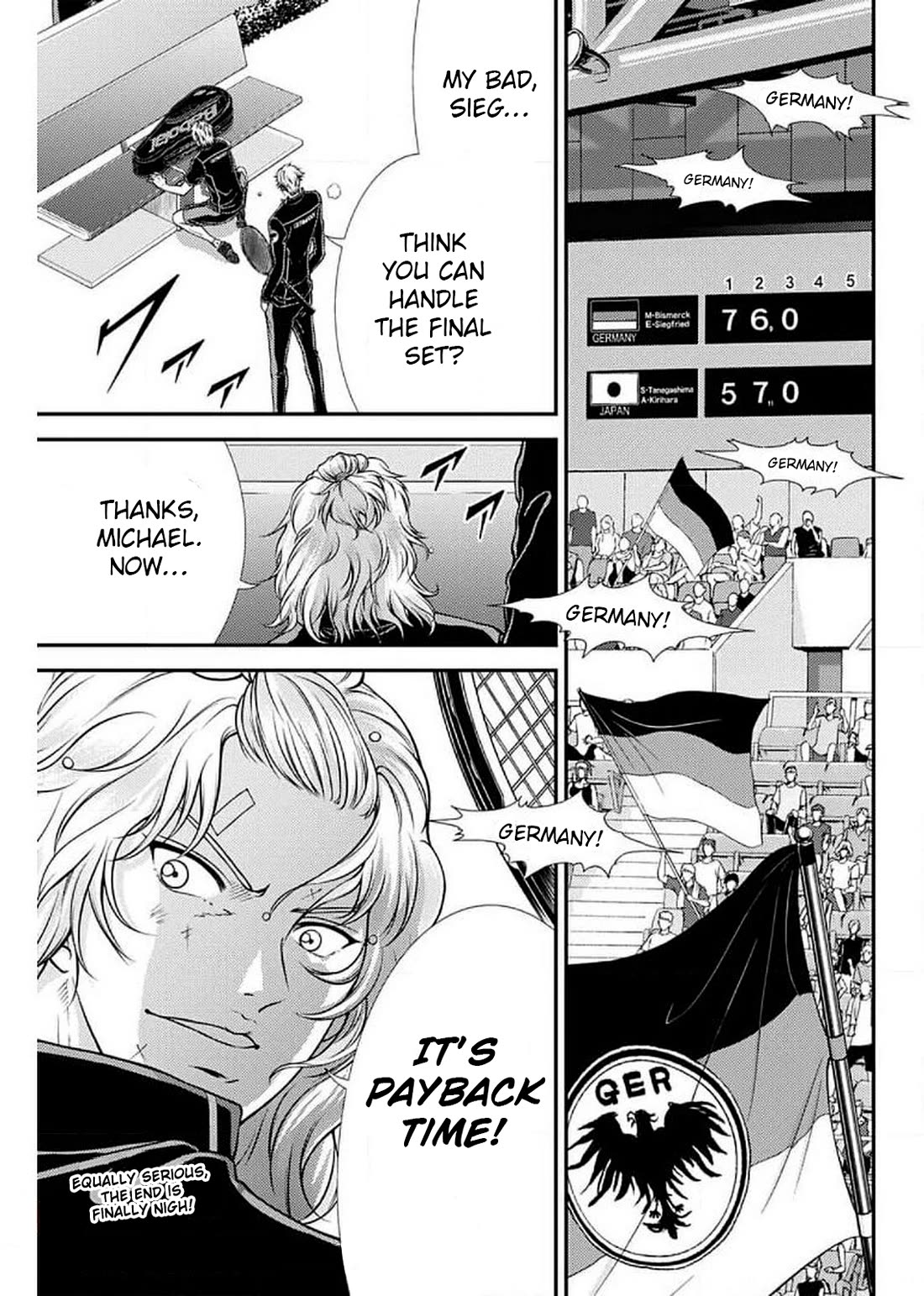 New Prince of Tennis Chapter 333 page 12 - Chapter 333: That's right, with my instincts alone
