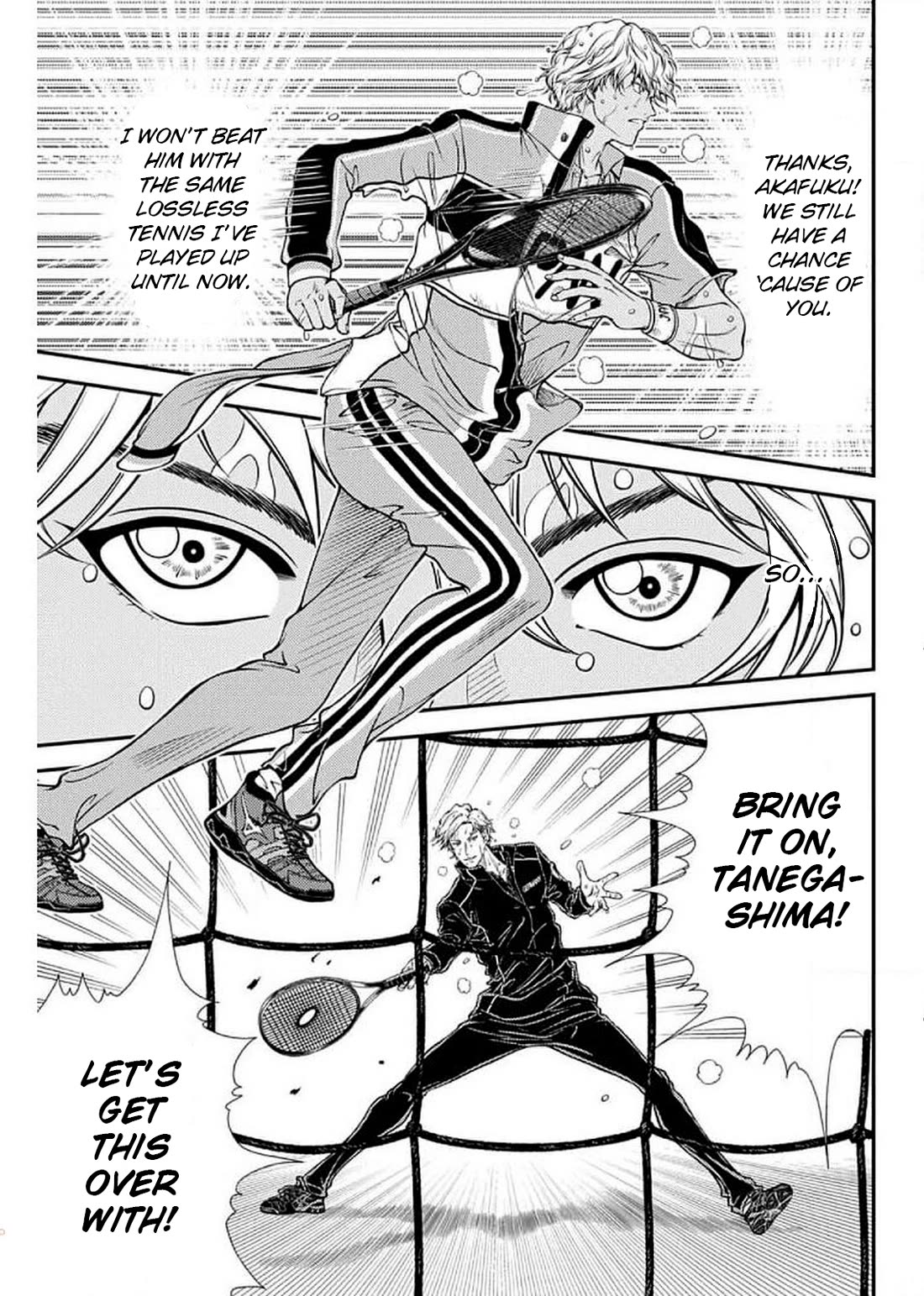 New Prince of Tennis Chapter 333 page 3 - Chapter 333: That's right, with my instincts alone