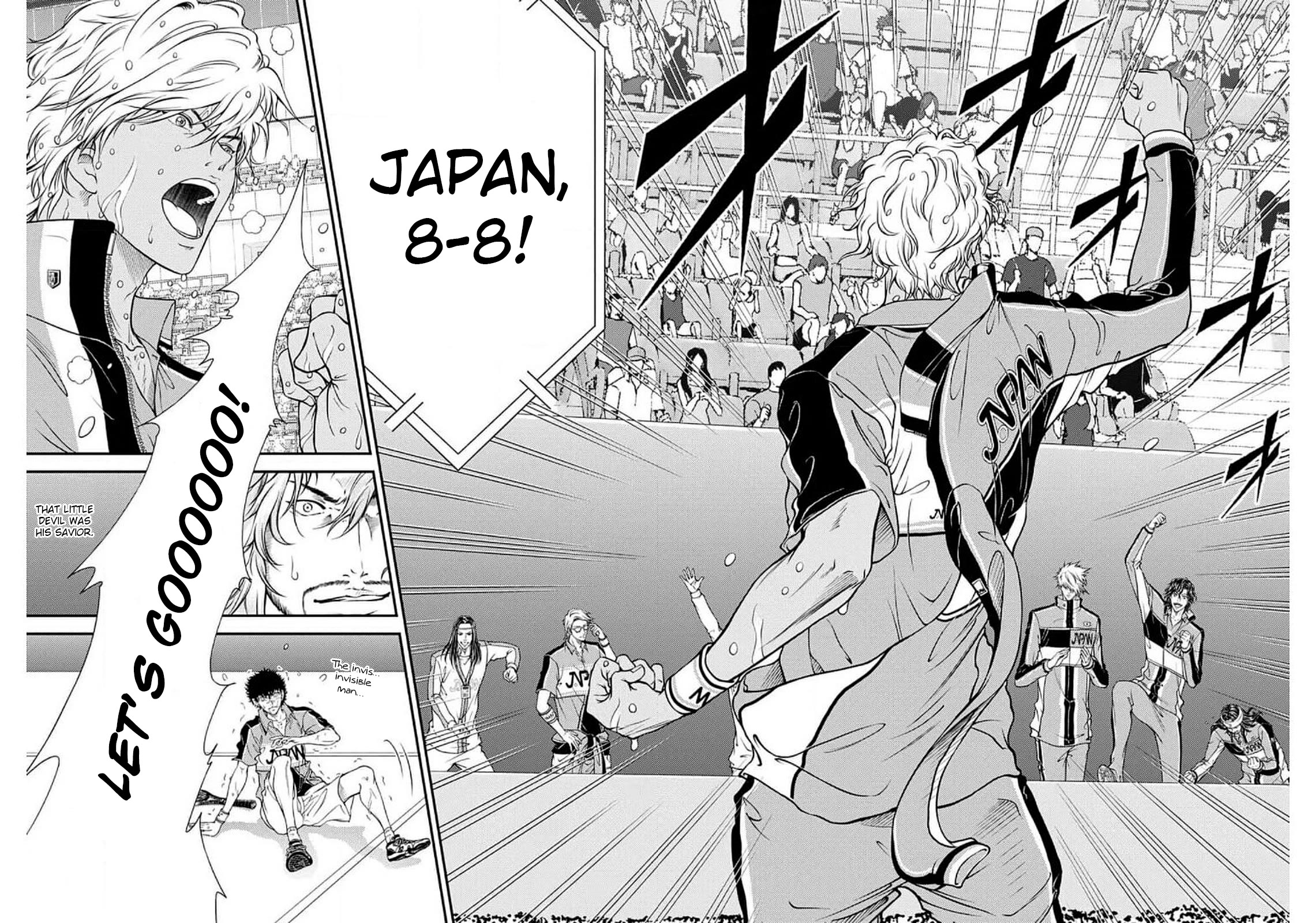 New Prince of Tennis Chapter 333 page 8 - Chapter 333: That's right, with my instincts alone