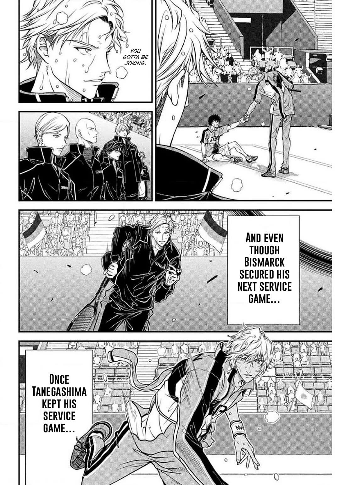 New Prince of Tennis Chapter 333 page 9 - Chapter 333: That's right, with my instincts alone