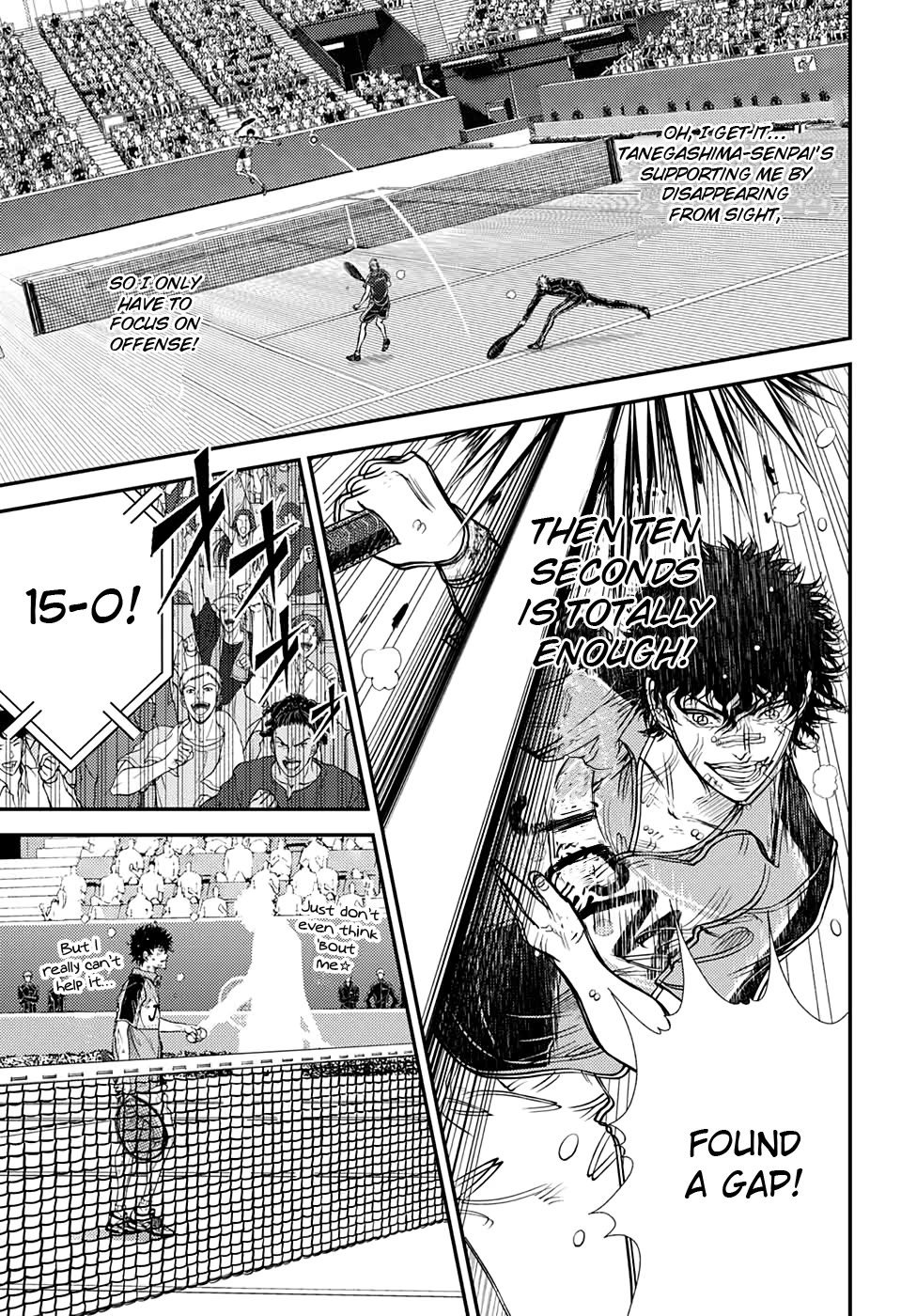 New Prince of Tennis Chapter 334 page 10 - Chapter 334: We're exceedingly not alone