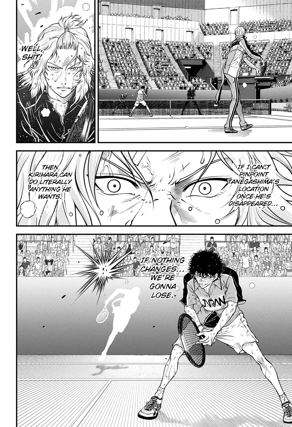 New Prince of Tennis Chapter 334 page 13 - Chapter 334: We're exceedingly not alone