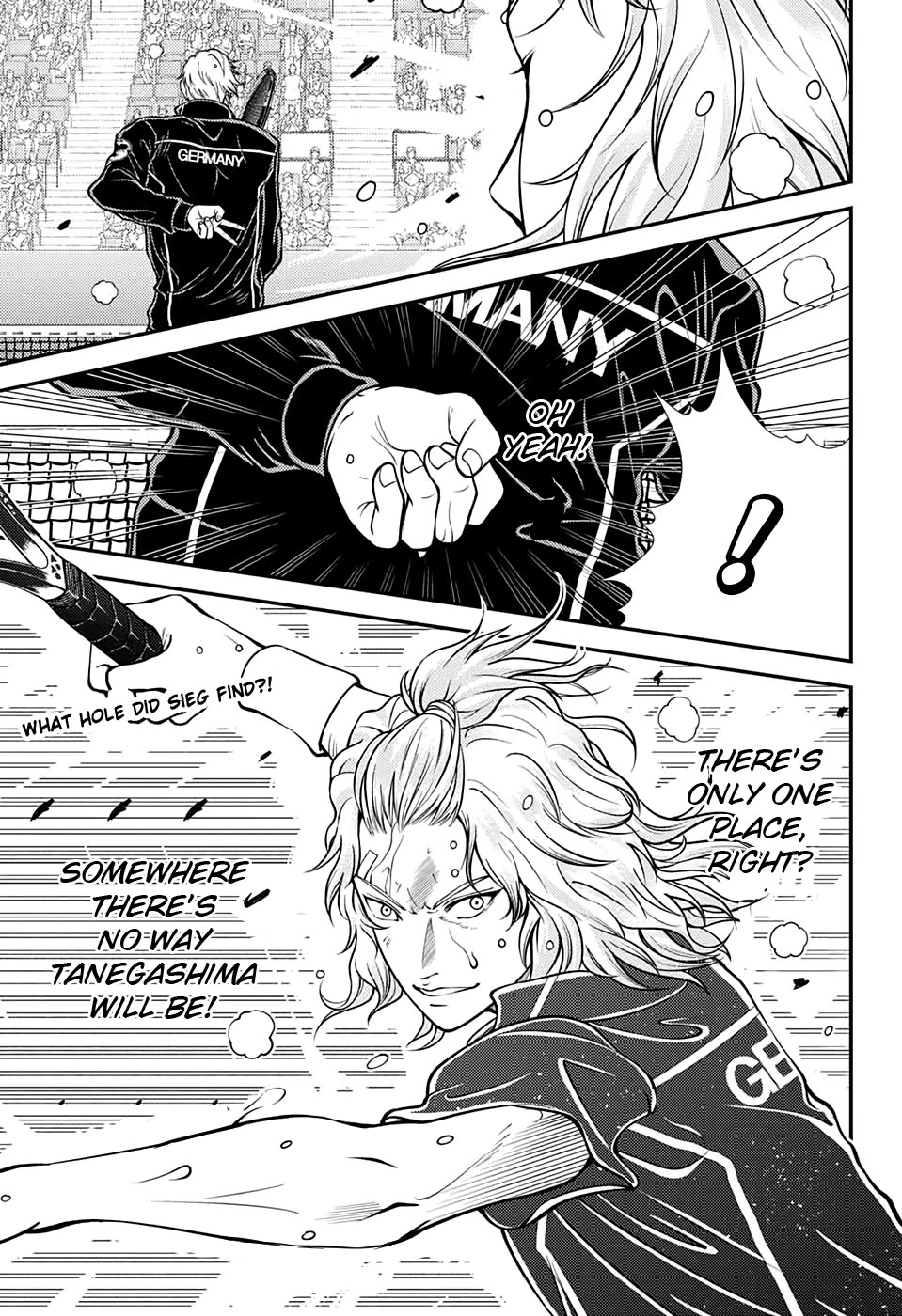 New Prince of Tennis Chapter 334 page 14 - Chapter 334: We're exceedingly not alone