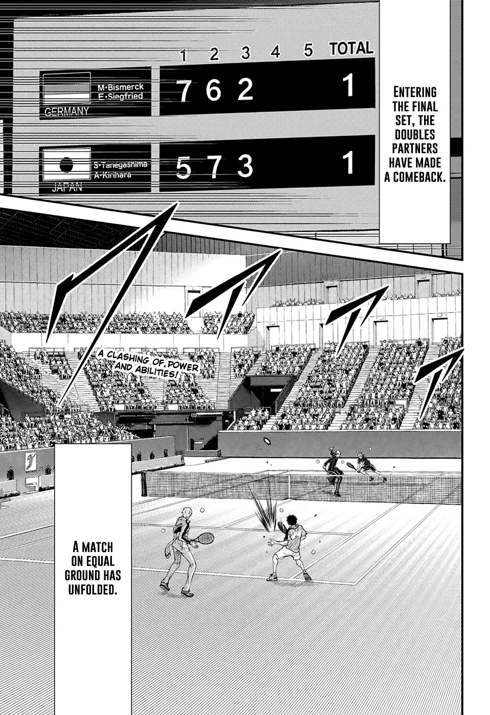 New Prince of Tennis Chapter 334 page 2 - Chapter 334: We're exceedingly not alone